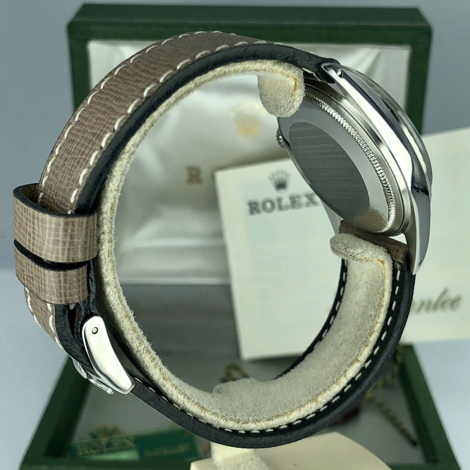 1969 Vintage Rolex Datejust 1603 Creamy Dial With Box & Papers Full Set