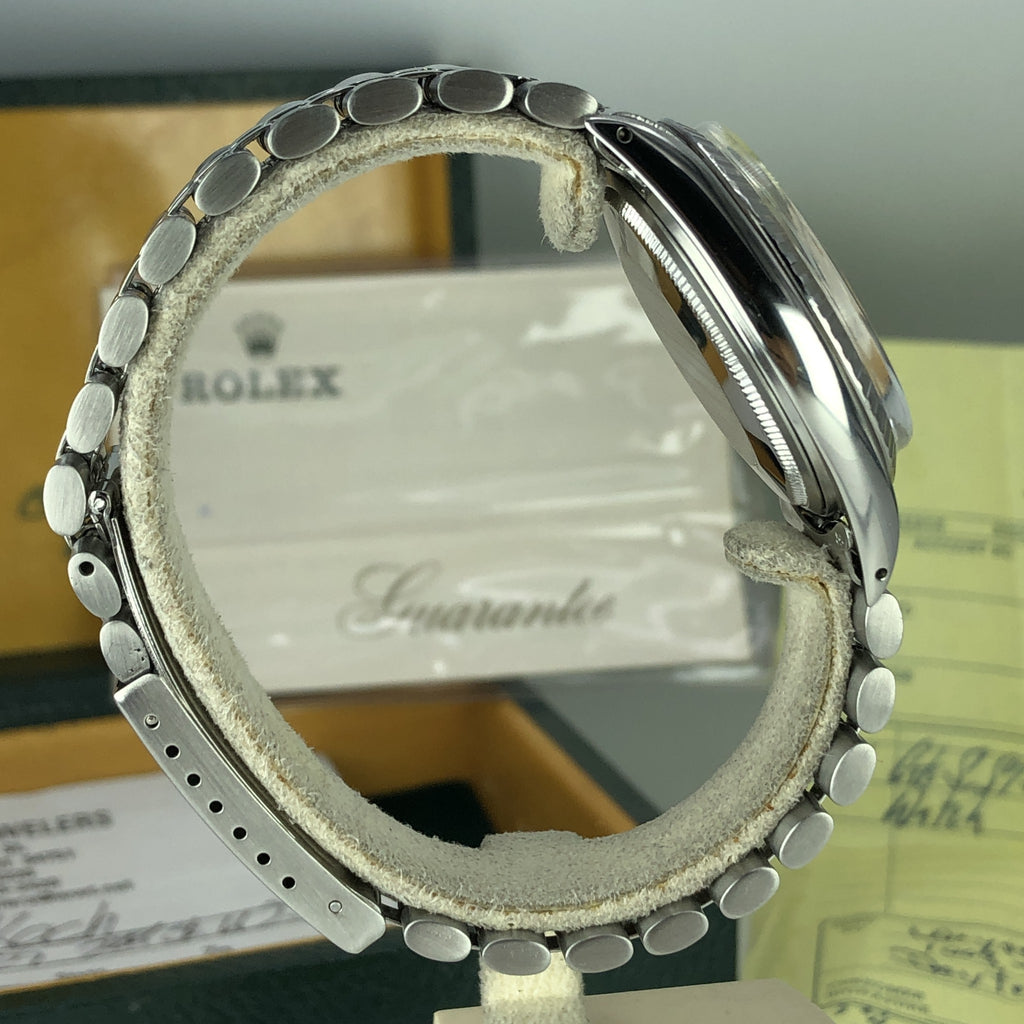 1969 Vintage Rolex Datejust 1603 Silver Dial With Box & Papers Full Set