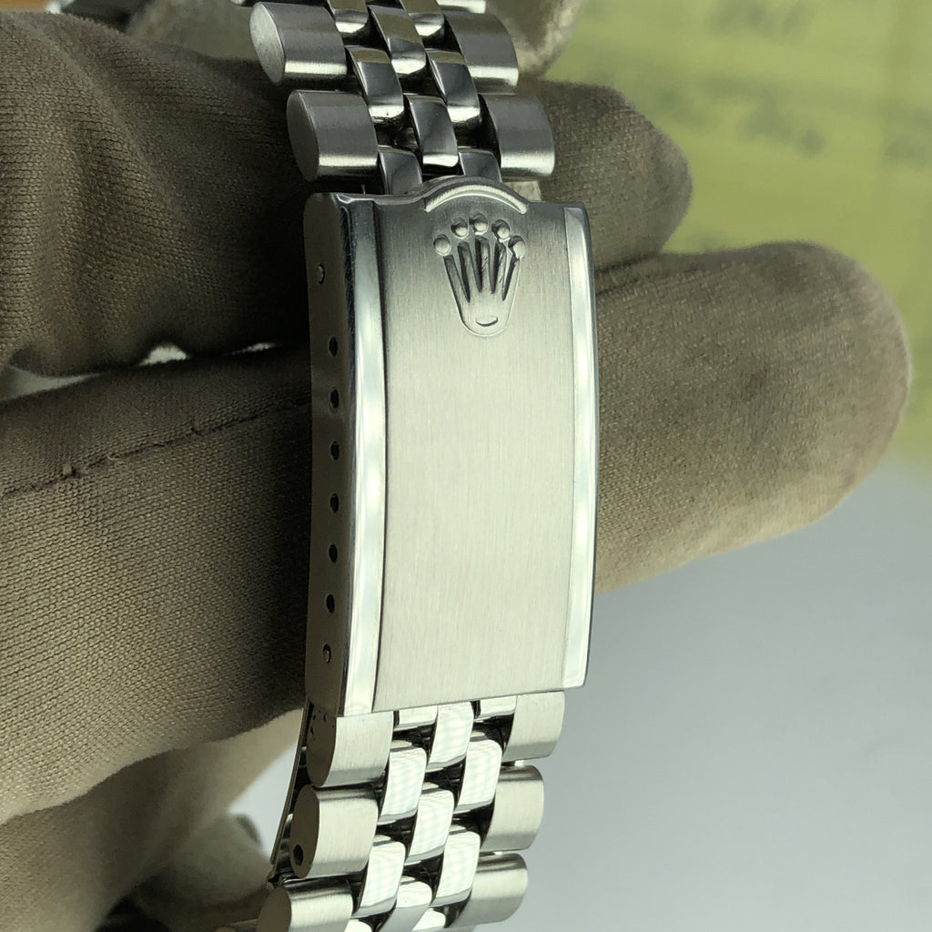 1969 Vintage Rolex Datejust 1603 Silver Dial With Box & Papers Full Set