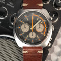 1969 Longines Valjoux 72 Diver Chronograph Ref. 8224 Exotic Dial All Original
