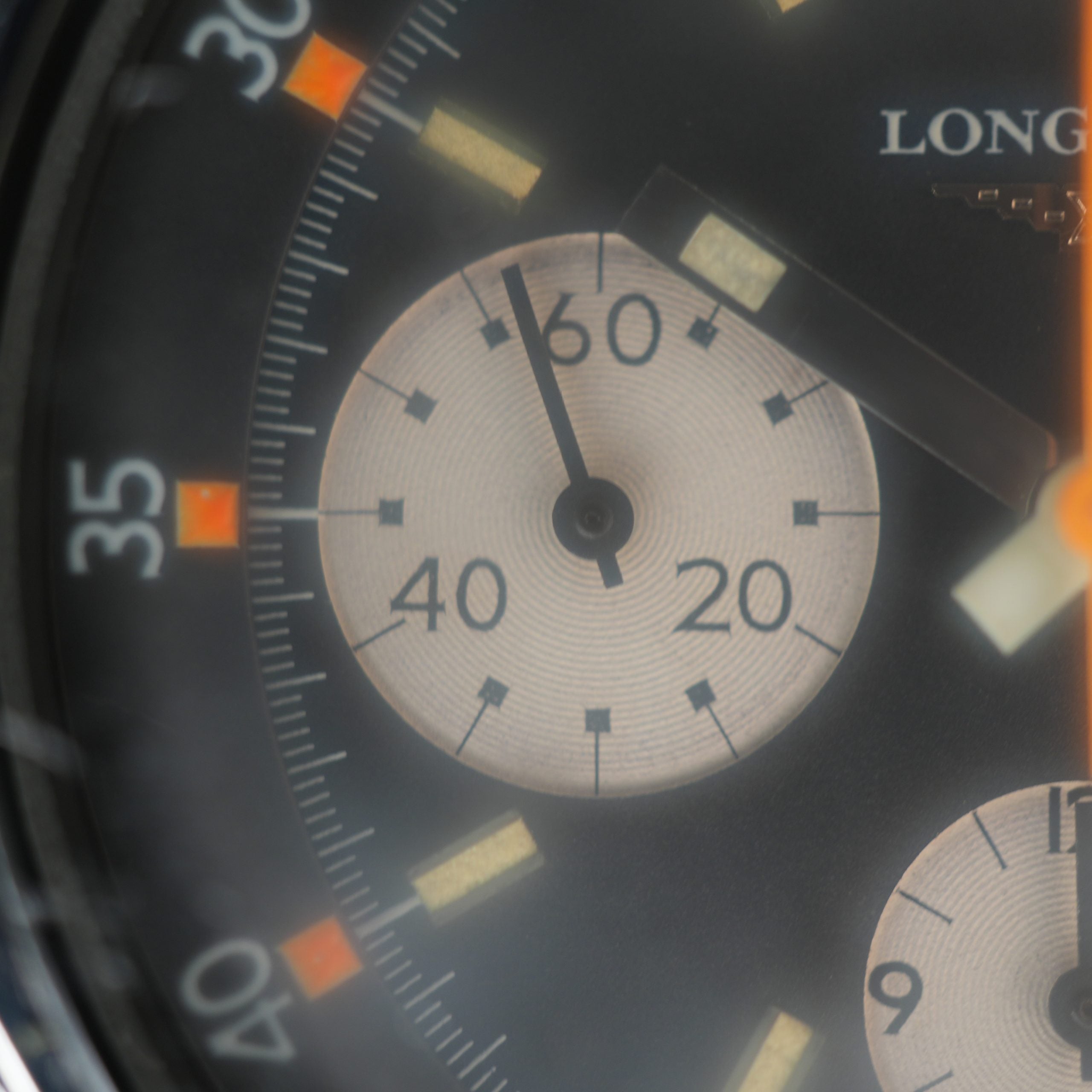 1969 Longines Valjoux 72 Diver Chronograph Ref. 8224 Exotic Dial All Original