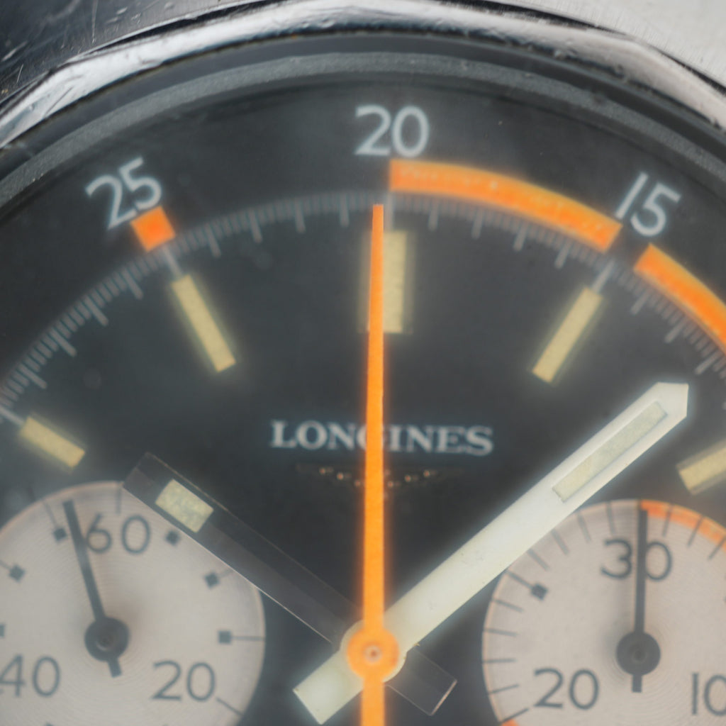 1969 Longines Valjoux 72 Diver Chronograph Ref. 8224 Exotic Dial All Original
