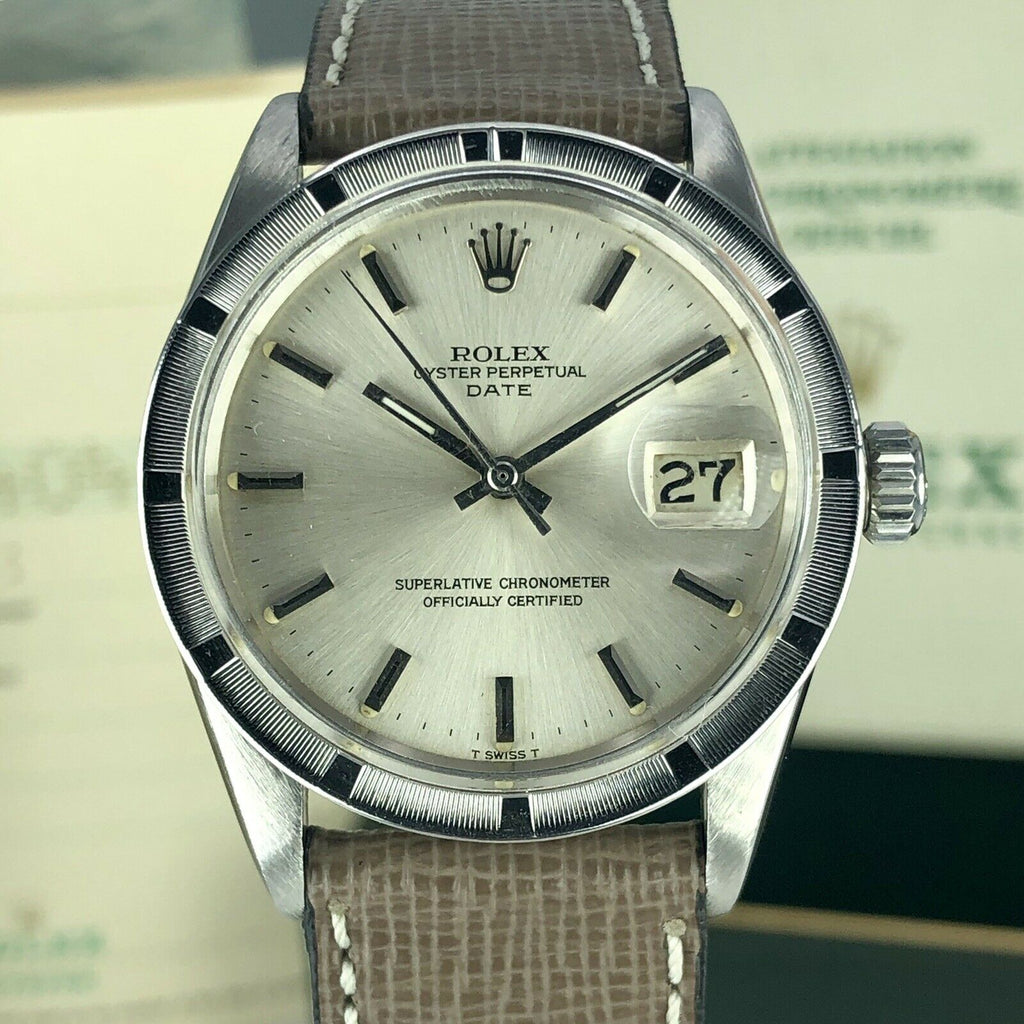 1970 Vintage Rolex Date 1501 Full Set With Box & Papers