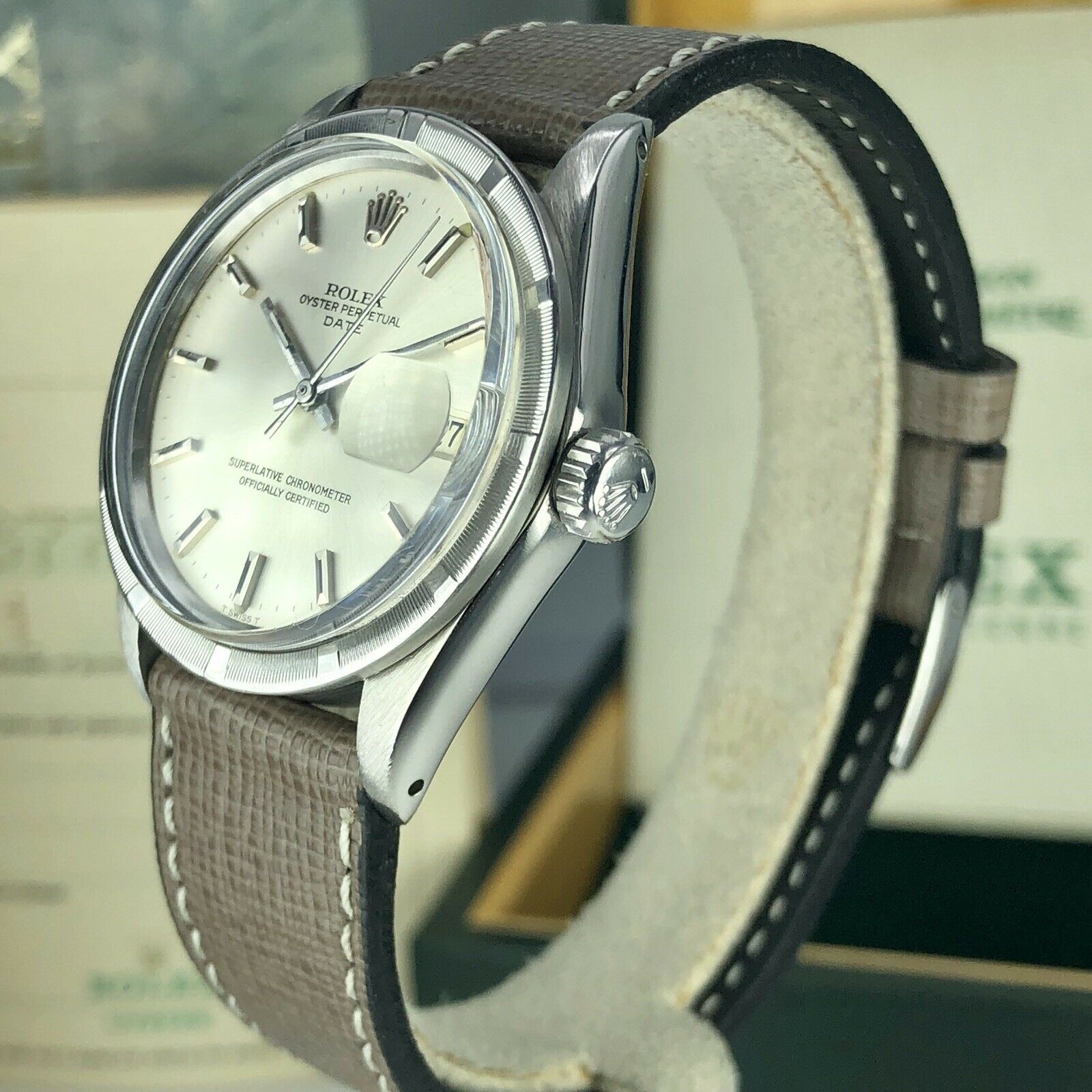 1970 Vintage Rolex Date 1501 Full Set With Box & Papers