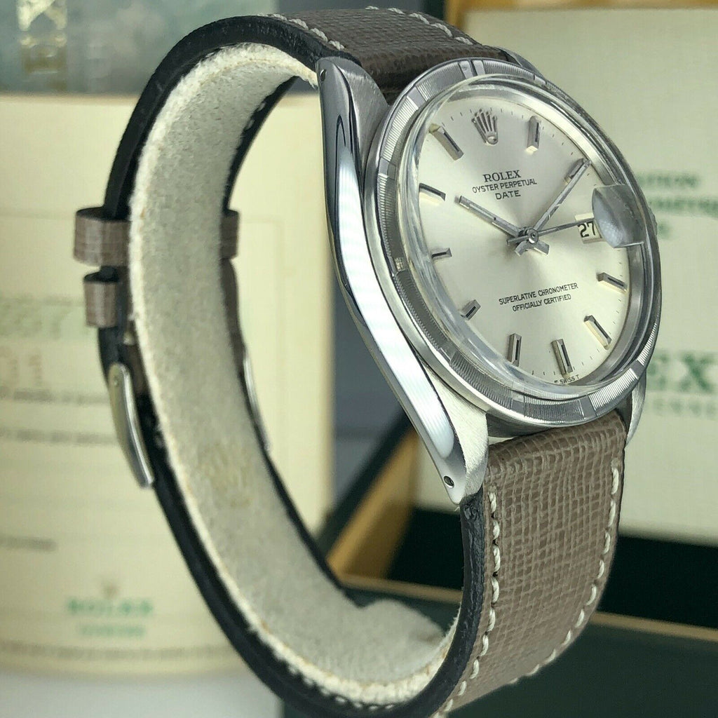 1970 Vintage Rolex Date 1501 Full Set With Box & Papers