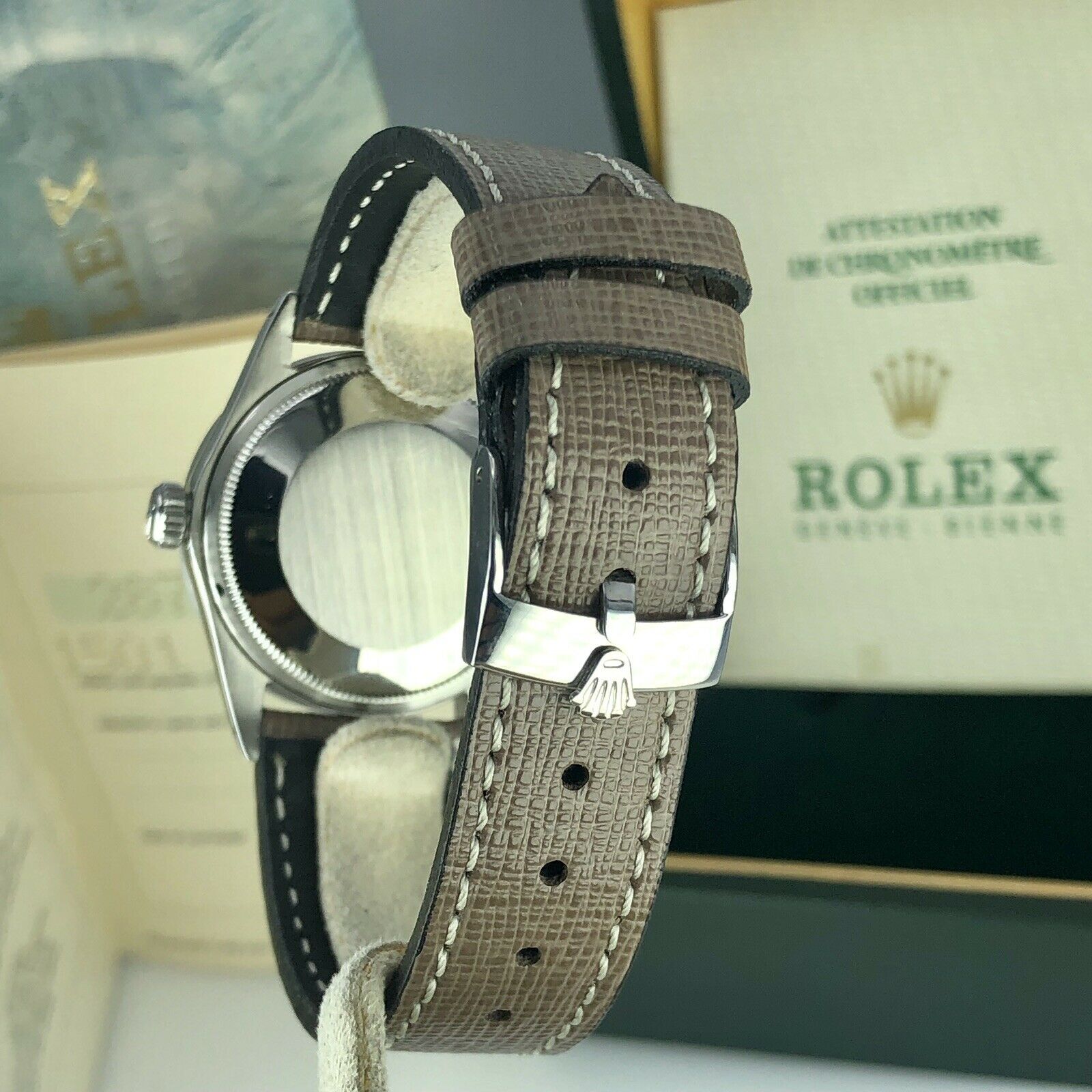 1970 Vintage Rolex Date 1501 Full Set With Box & Papers