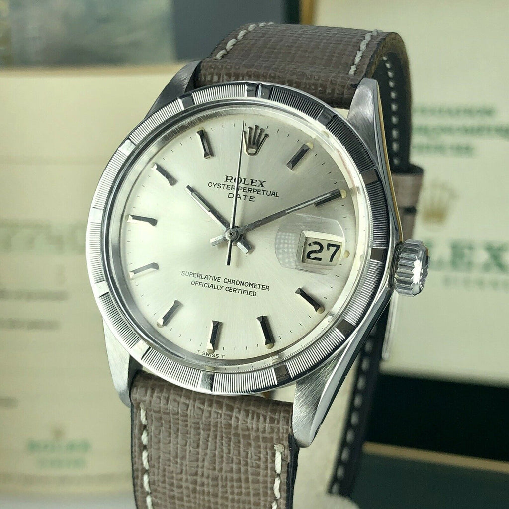 1970 Vintage Rolex Date 1501 Full Set With Box & Papers