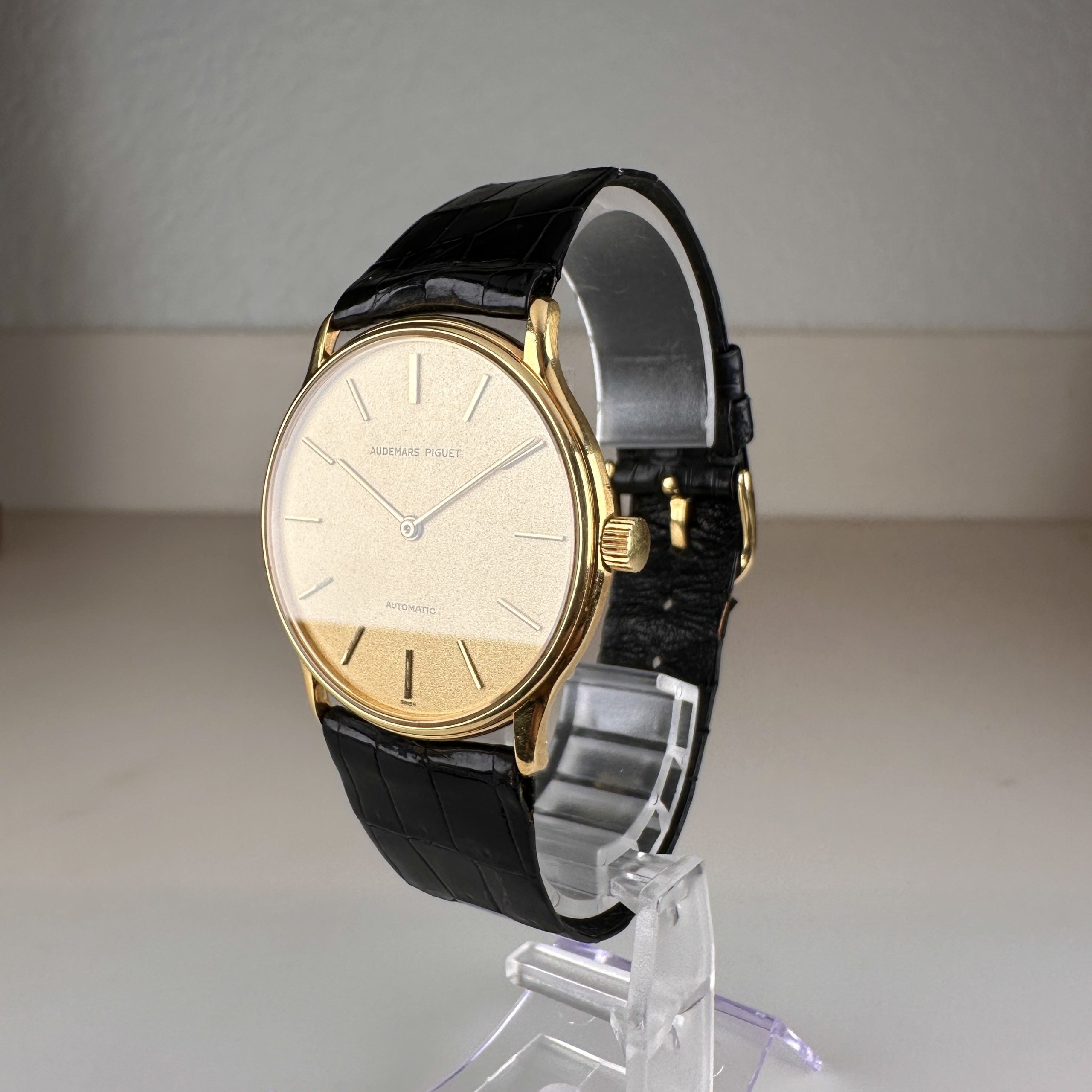 1970’S Audemars Piguet Calatrava Ultra-Thin 34mm Automatic 18k Solid Gold