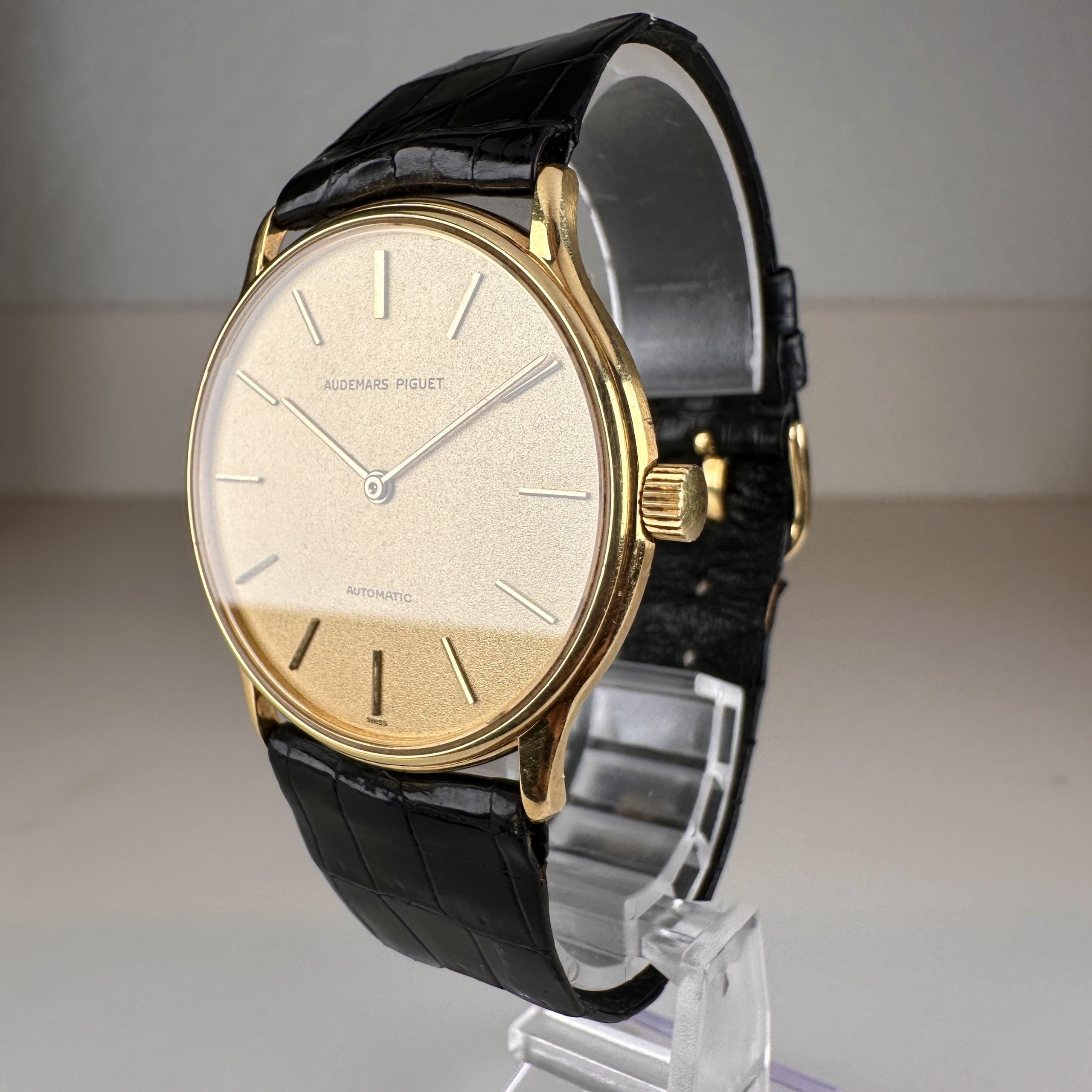 1970’S Audemars Piguet Calatrava Ultra-Thin 34mm Automatic 18k Solid Gold