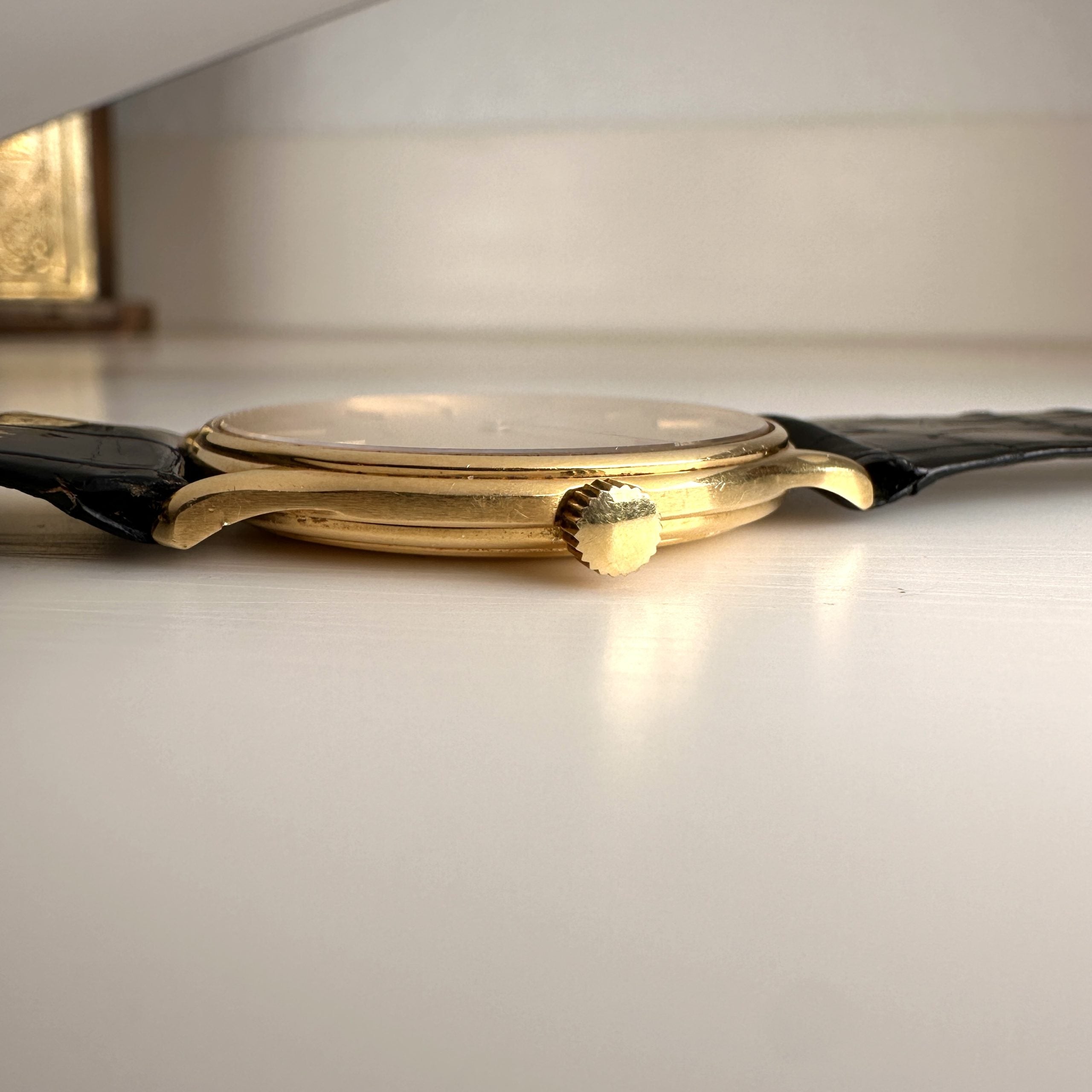 1970’S Audemars Piguet Calatrava Ultra-Thin 34mm Automatic 18k Solid Gold