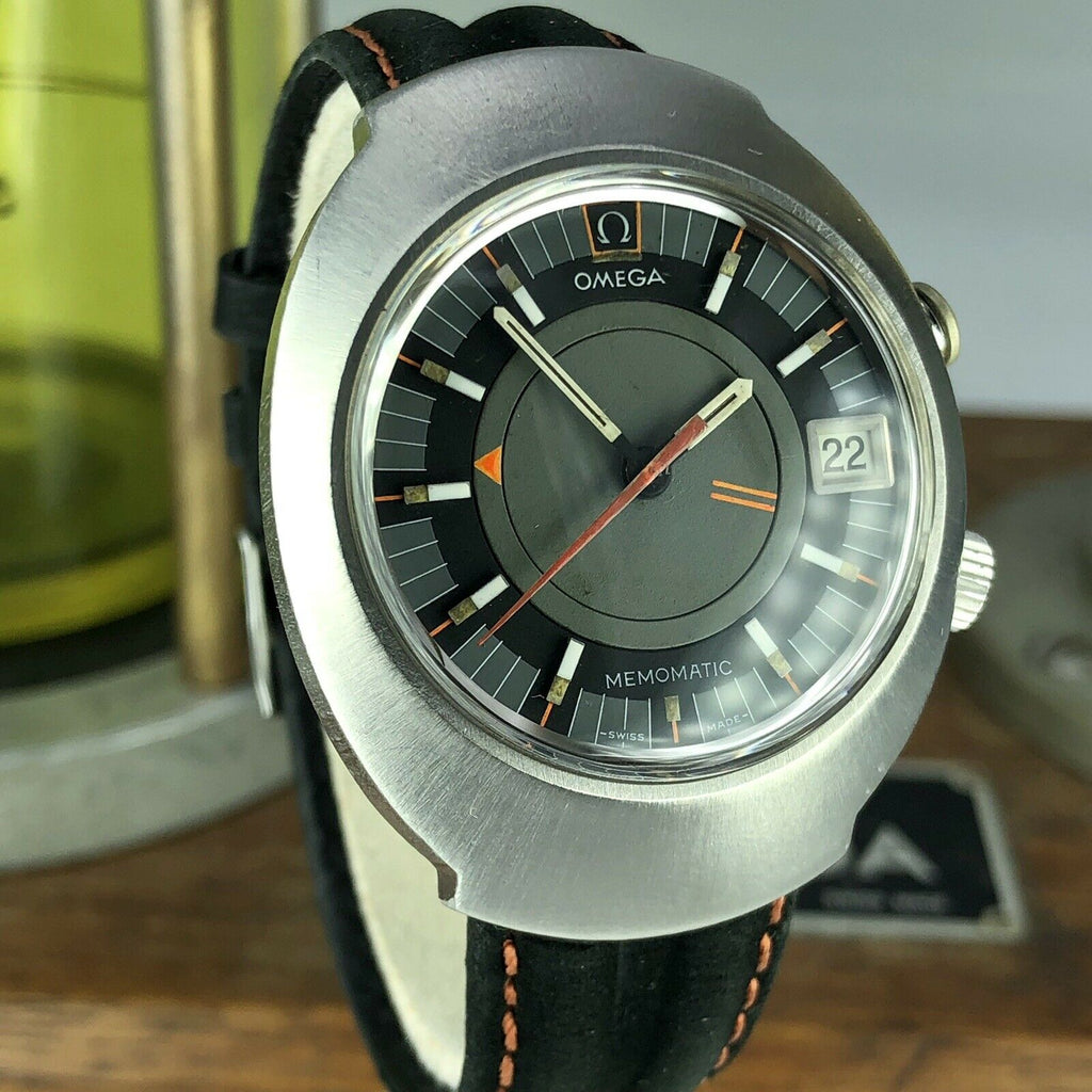 1971 Vintage Omega Memomatic Alarm Seamaster ref. 1660-71 Caliber 980