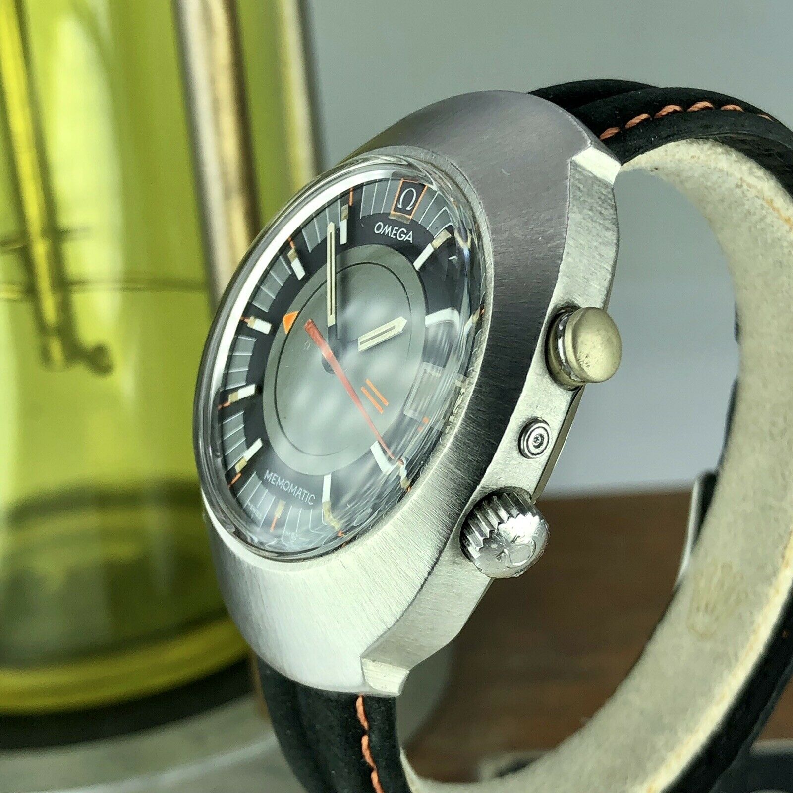 1971 Vintage Omega Memomatic Alarm Seamaster ref. 1660-71 Caliber 980