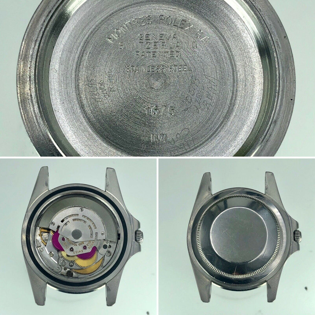 1971 Vintage Rolex GMT Master 1675 Mk2 Dial Pinkish Fat Font Bezel