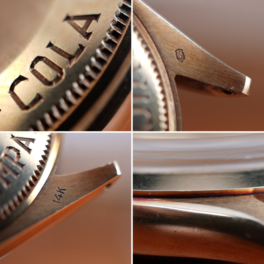 1972 Coca-Cola Rolex Oyster Perpetual Ref. 1002 14K Gold 25 Year Service Award Full Set