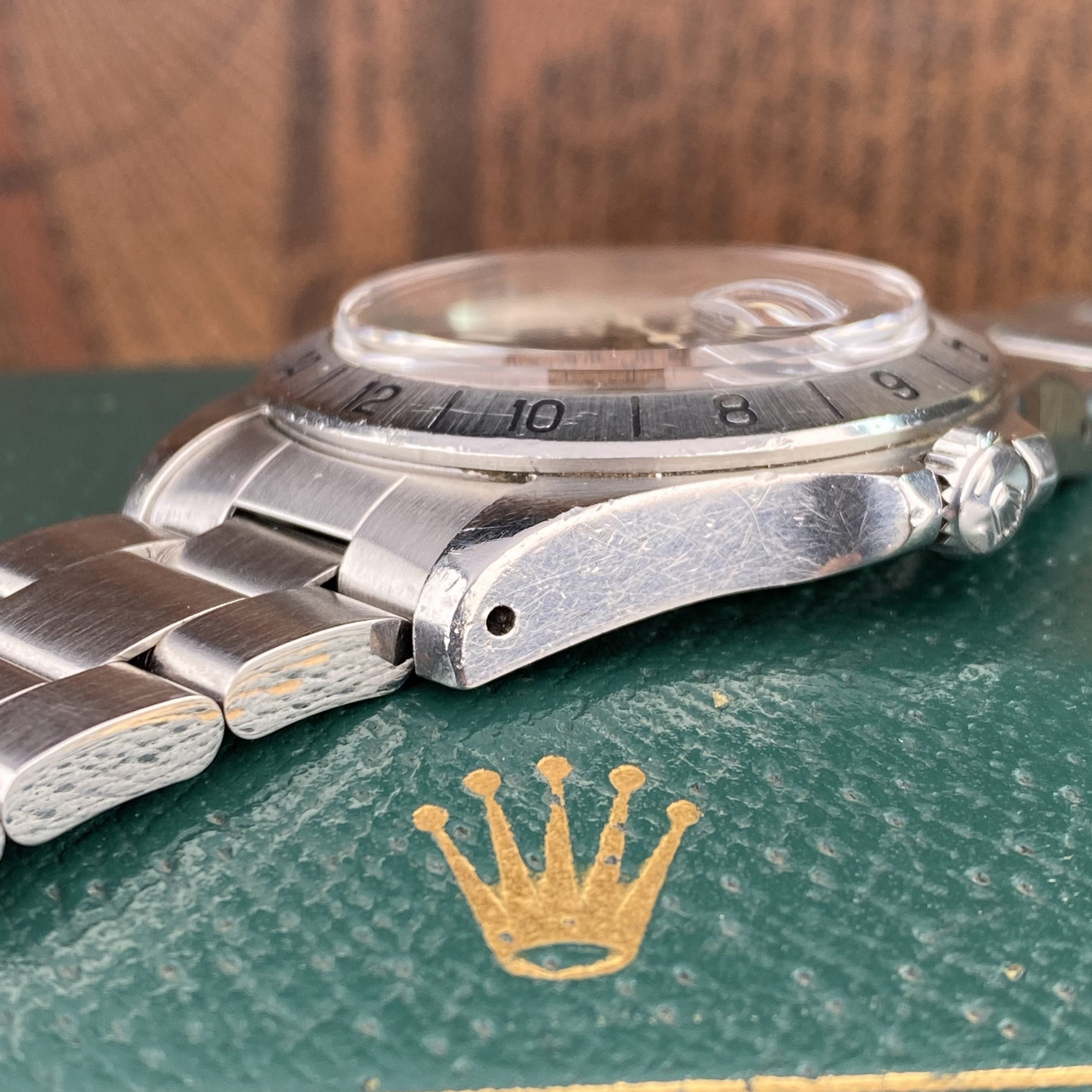 1972 Rolex Explorer II 1655 Steve McQueen Albino MK1 Dial Unpolished