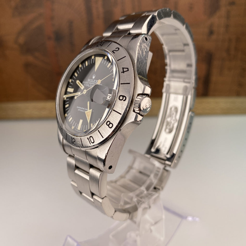 1972 Rolex Explorer II 1655 Steve McQueen Albino MK1 Dial Unpolished