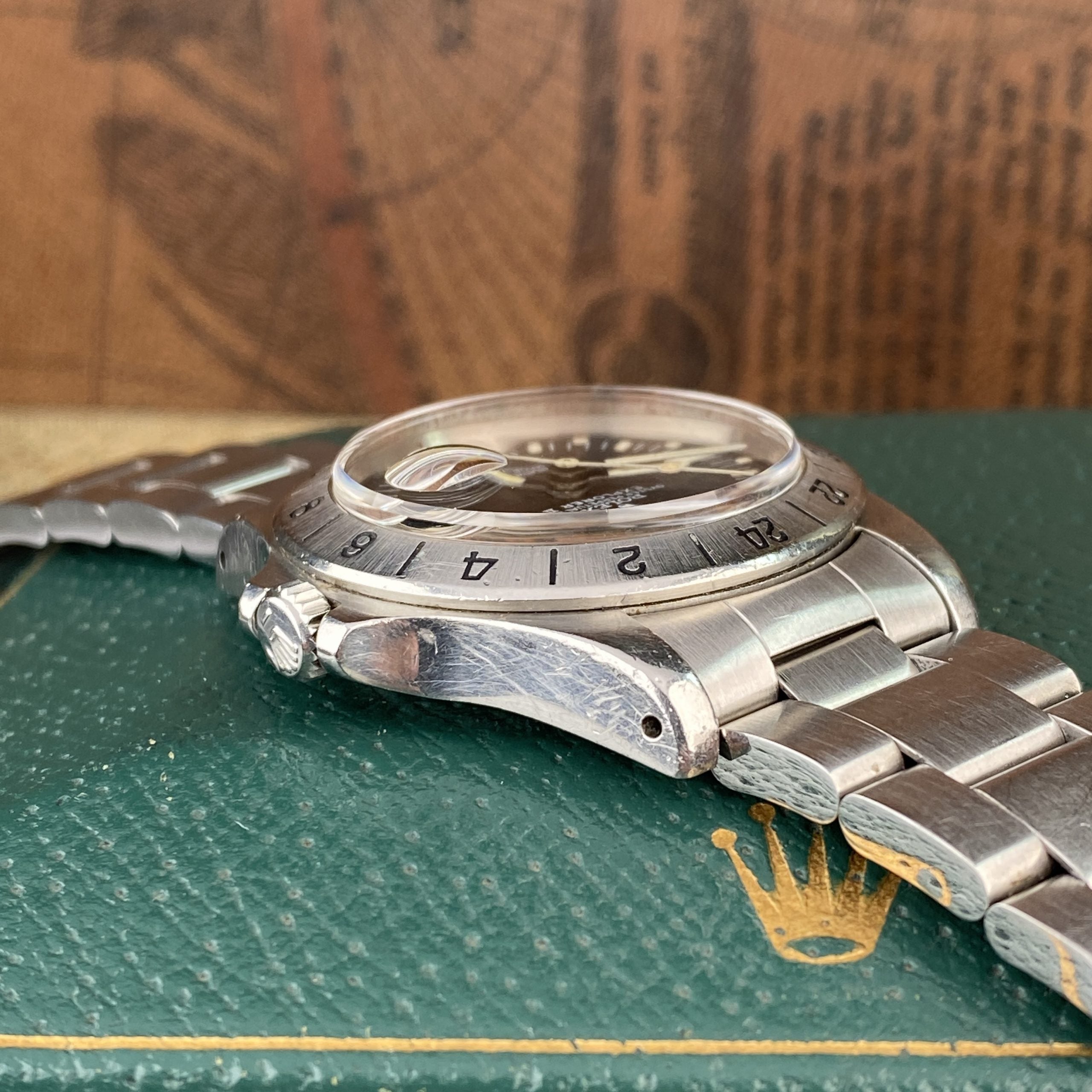 1972 Rolex Explorer II 1655 Steve McQueen Albino MK1 Dial Unpolished