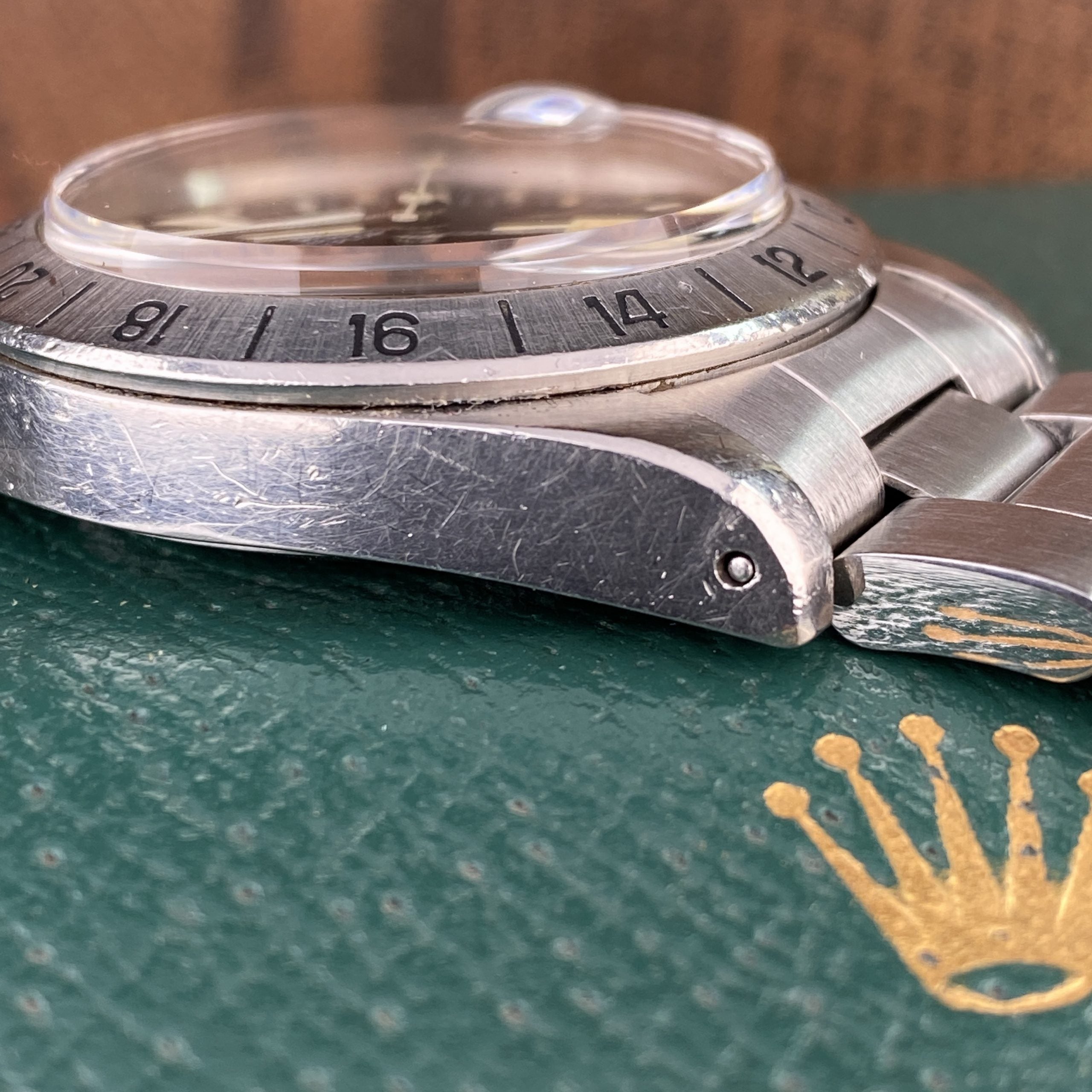 1972 Rolex Explorer II 1655 Steve McQueen Albino MK1 Dial Unpolished