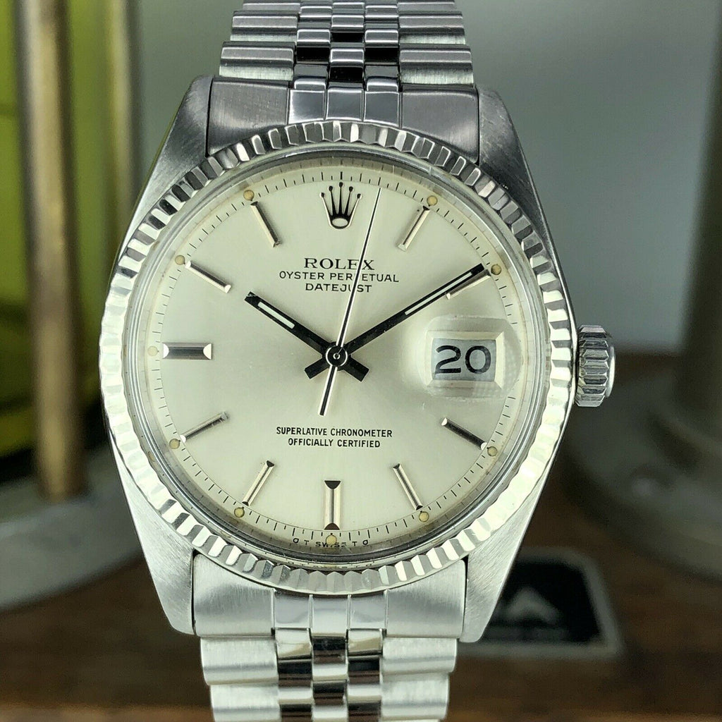 1972 Vintage Rolex Datejust 1601 Jubilee Original Sigma Dial