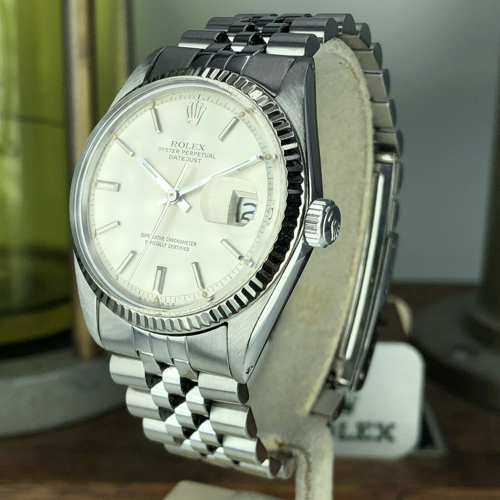 1972 Vintage Rolex Datejust 1601 Jubilee Original Sigma Dial