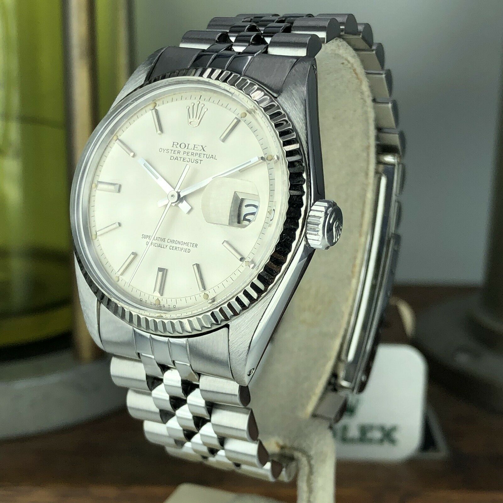 1972 Vintage Rolex Datejust 1601 Jubilee Original Sigma Dial