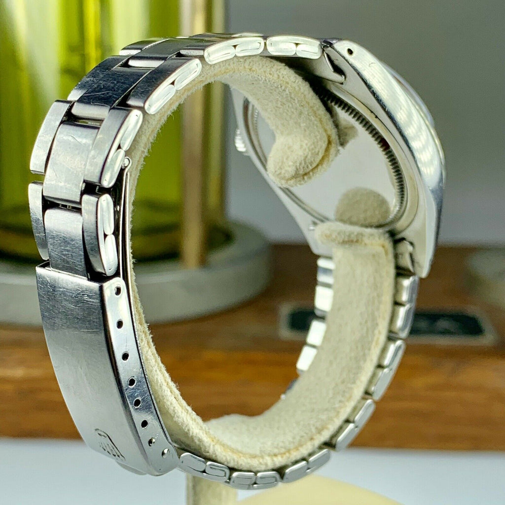 1972 Vintage Rolex Oysterdate 6694 Precision Original Black Gilt Dial & Hands