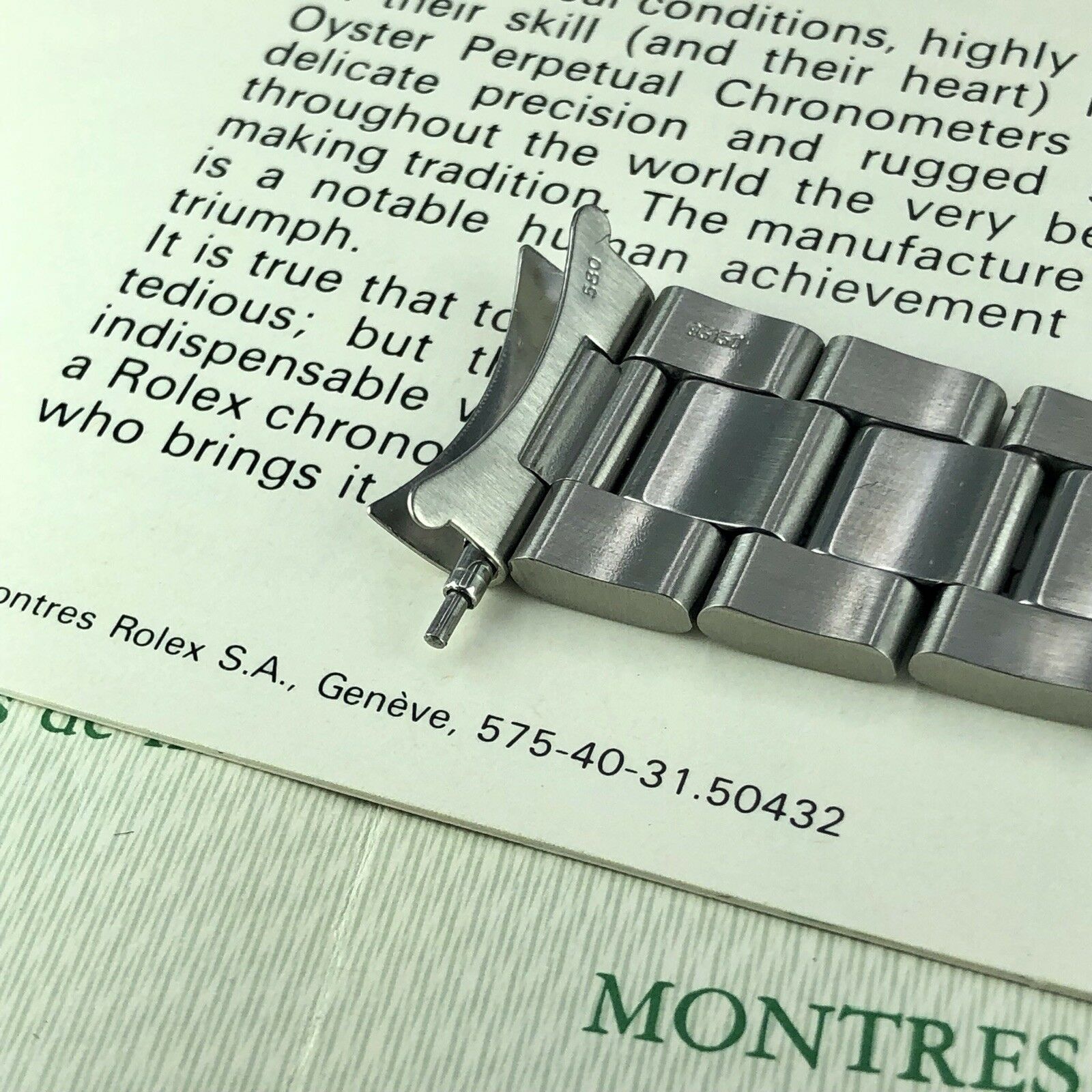 1972 Vintage Rolex Submariner 5513 Tropical Full Set Box & Papers