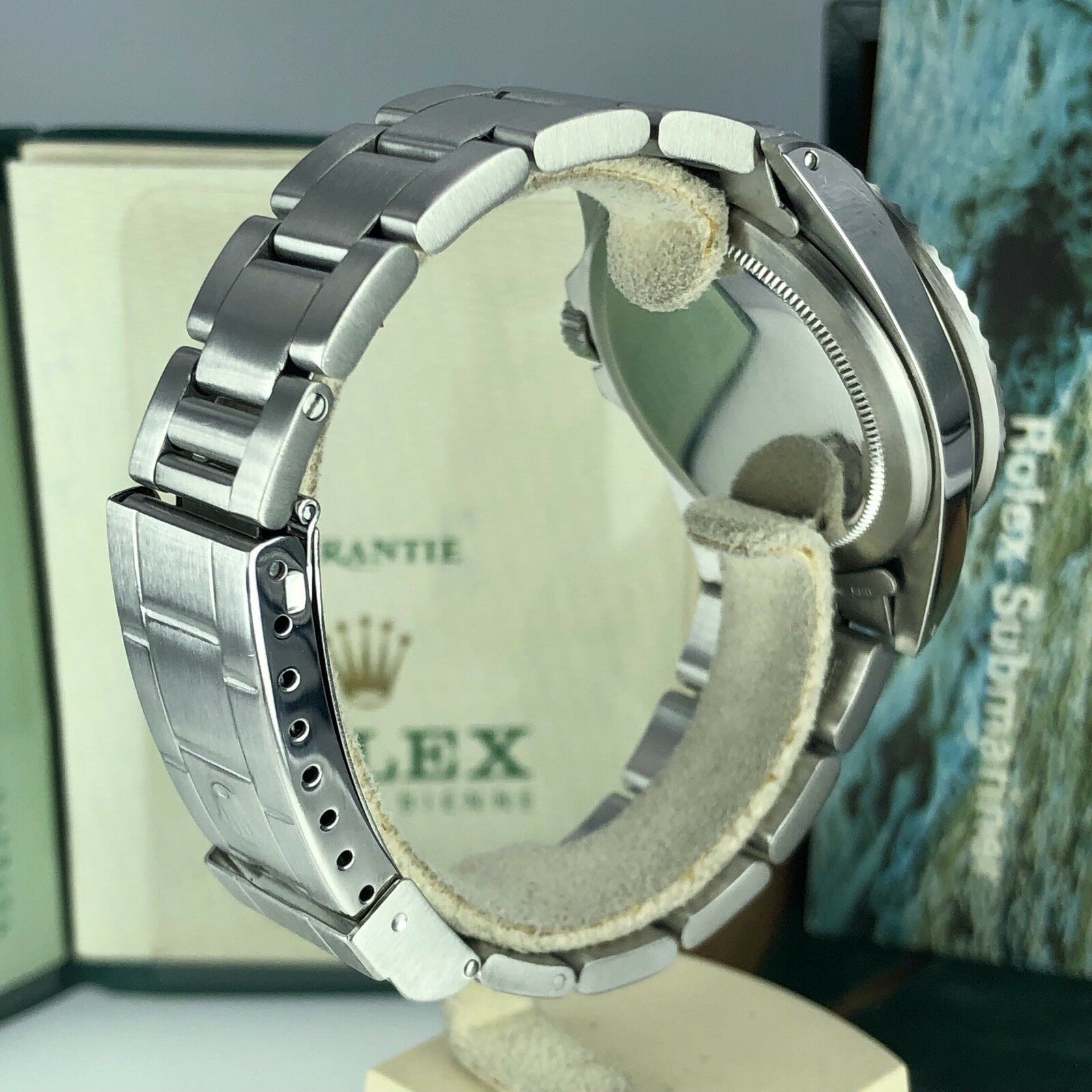 1972 Vintage Rolex Submariner 5513 Tropical Full Set Box & Papers