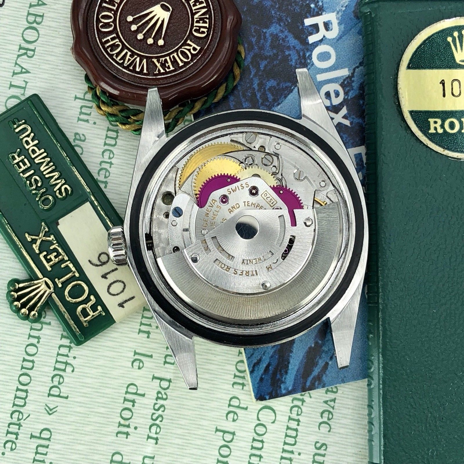 1972 Vintage Rolex Explorer 1016 Extra Full Set Box Double Papers