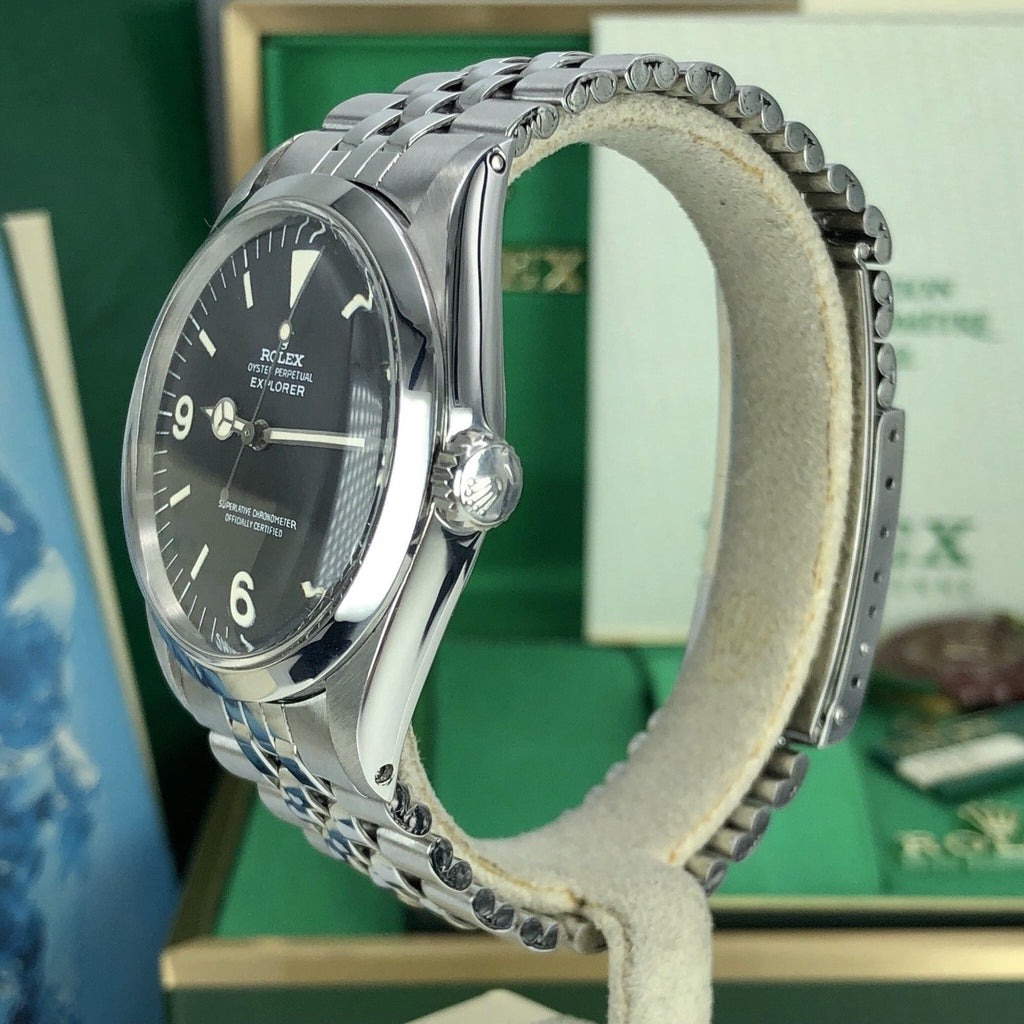 1972 Vintage Rolex Explorer 1016 Extra Full Set Box Double Papers