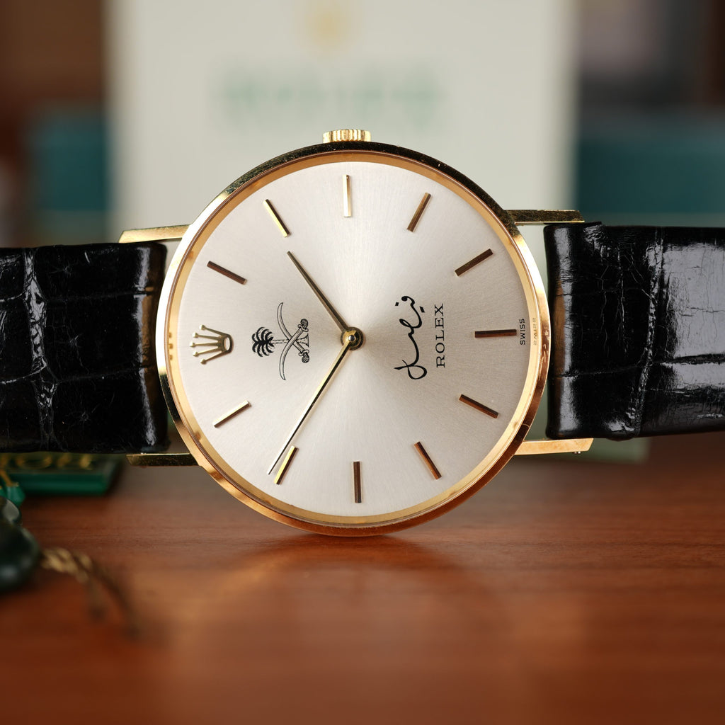 1973 Rolex 3833 King Faisal Saudi Arabia New Old Stock Full Set