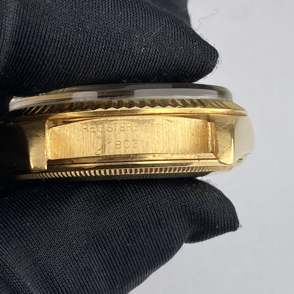 1974 Rolex Day-Date 1803 President 18k Yellow gold Linen Dial