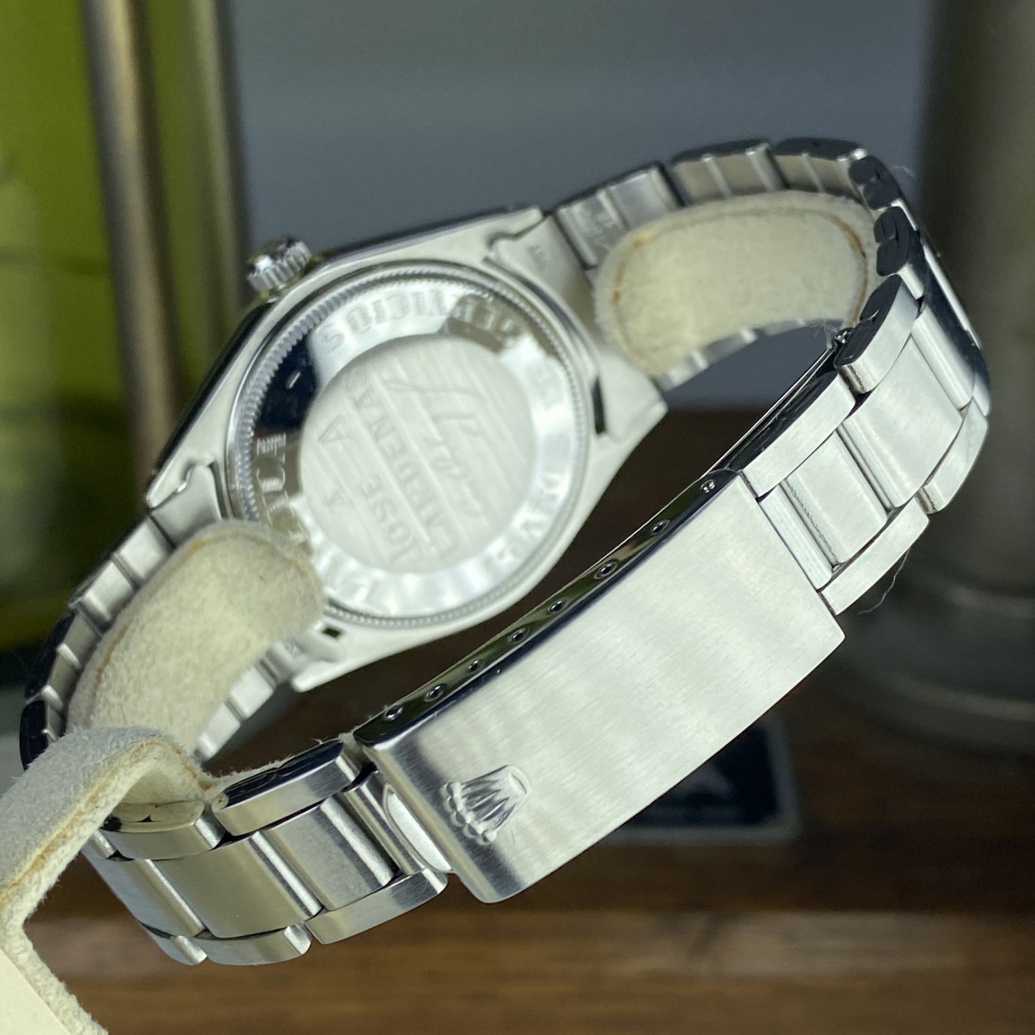 1974 Vintage Rolex Air King 1002 with original light gray dial