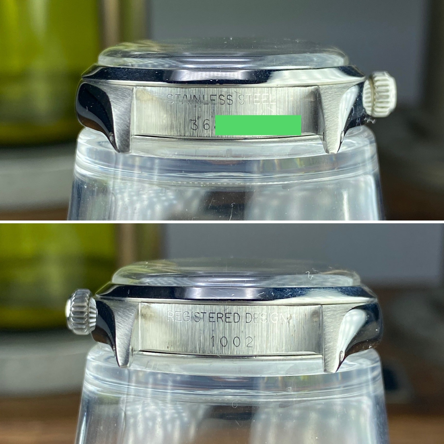 1974 Vintage Rolex Air King 1002 with original light gray dial
