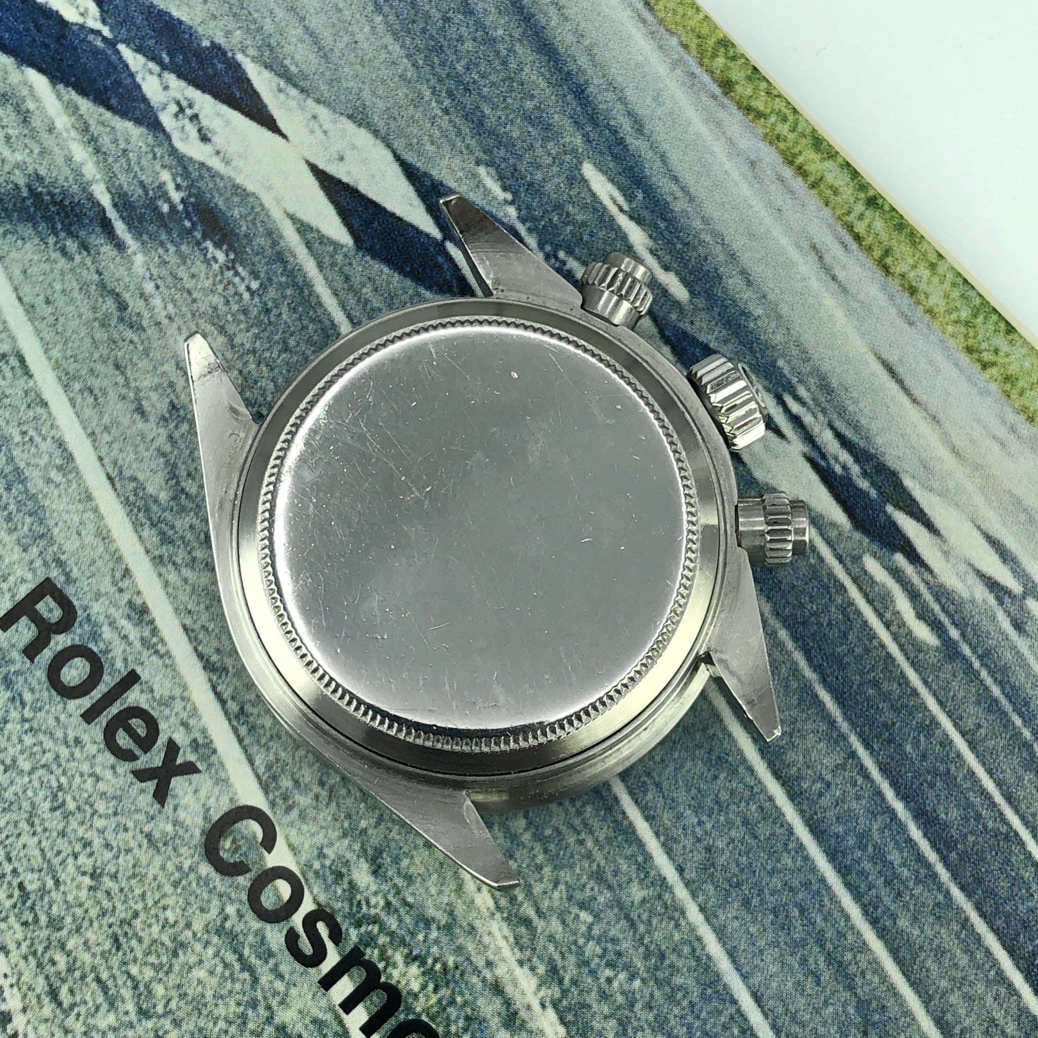 1975 Vintage Rolex Daytona 6263 Sigma black Silver Print Dial with Box & Service Papers