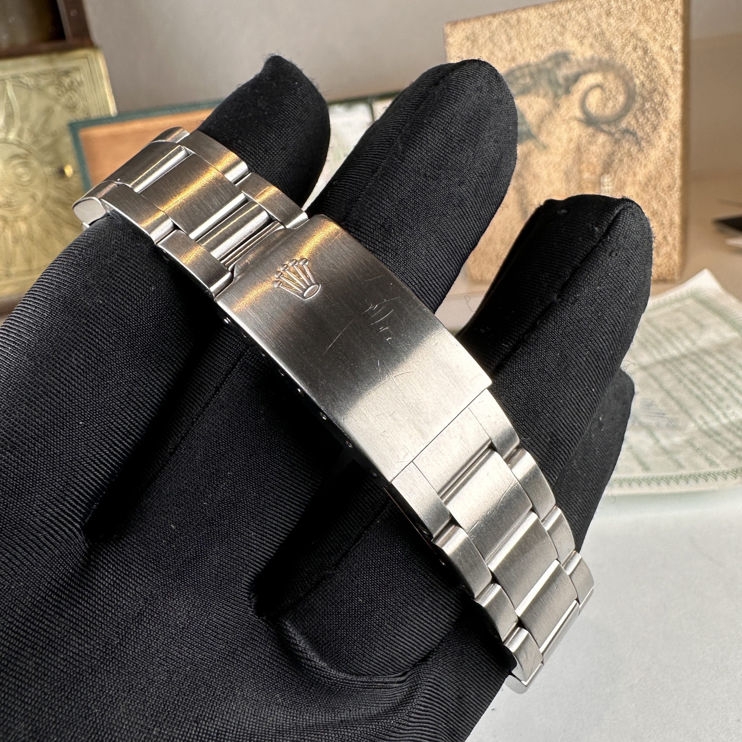 1977 Rolex Datejust 1603 Oyster Bracelet Complete Collectors Set Box and Papers