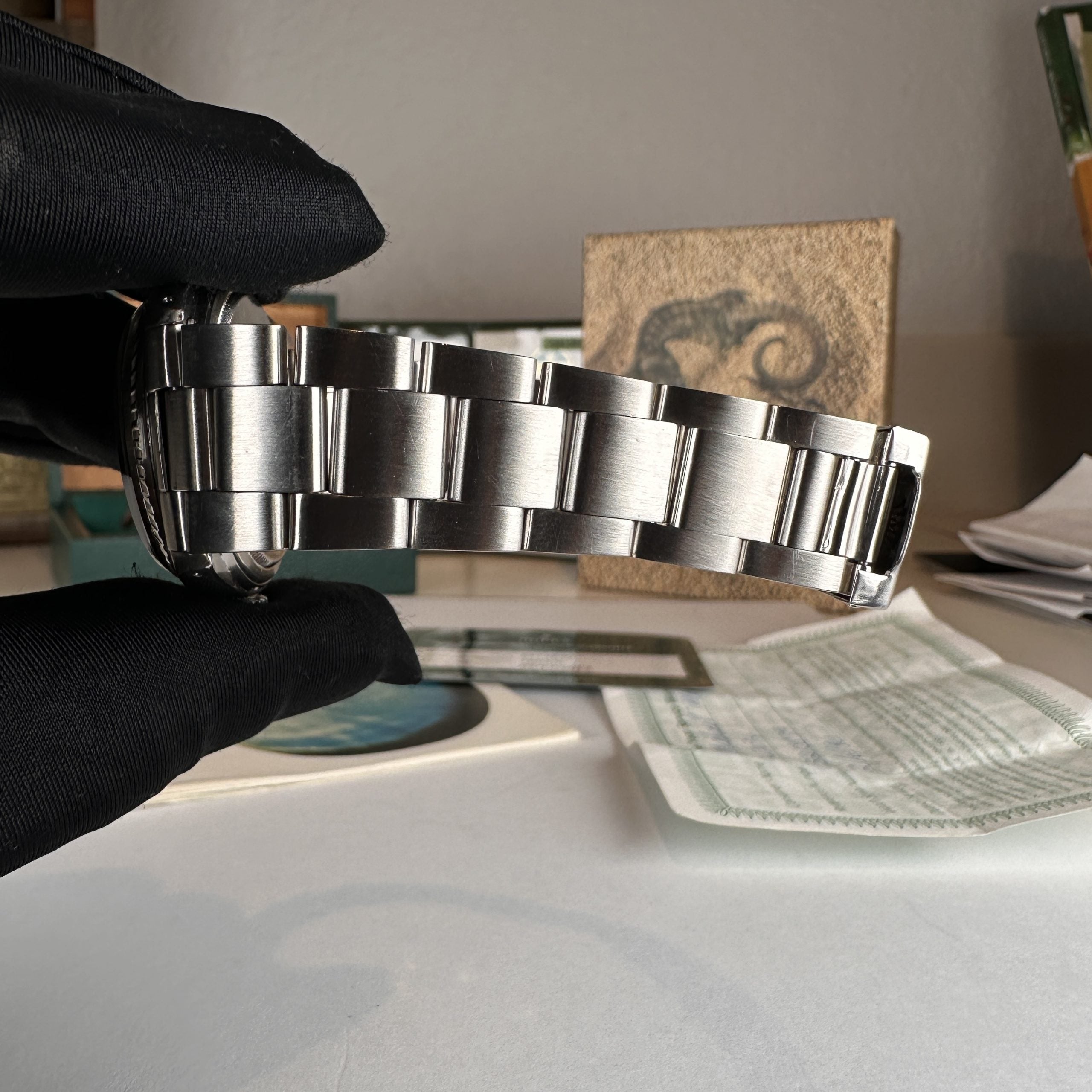 1977 Rolex Datejust 1603 Oyster Bracelet Complete Collectors Set Box and Papers
