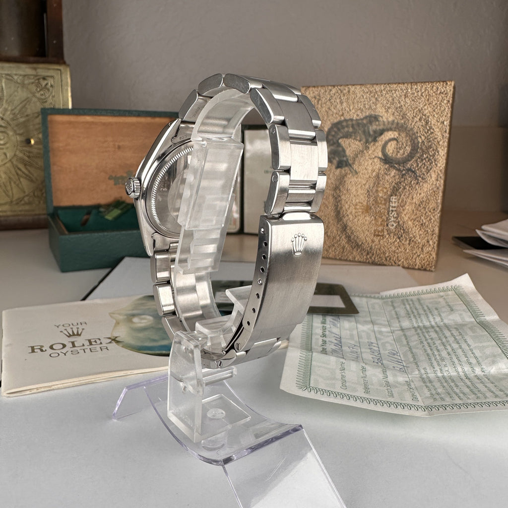 1977 Rolex Datejust 1603 Oyster Bracelet Complete Collectors Set Box and Papers