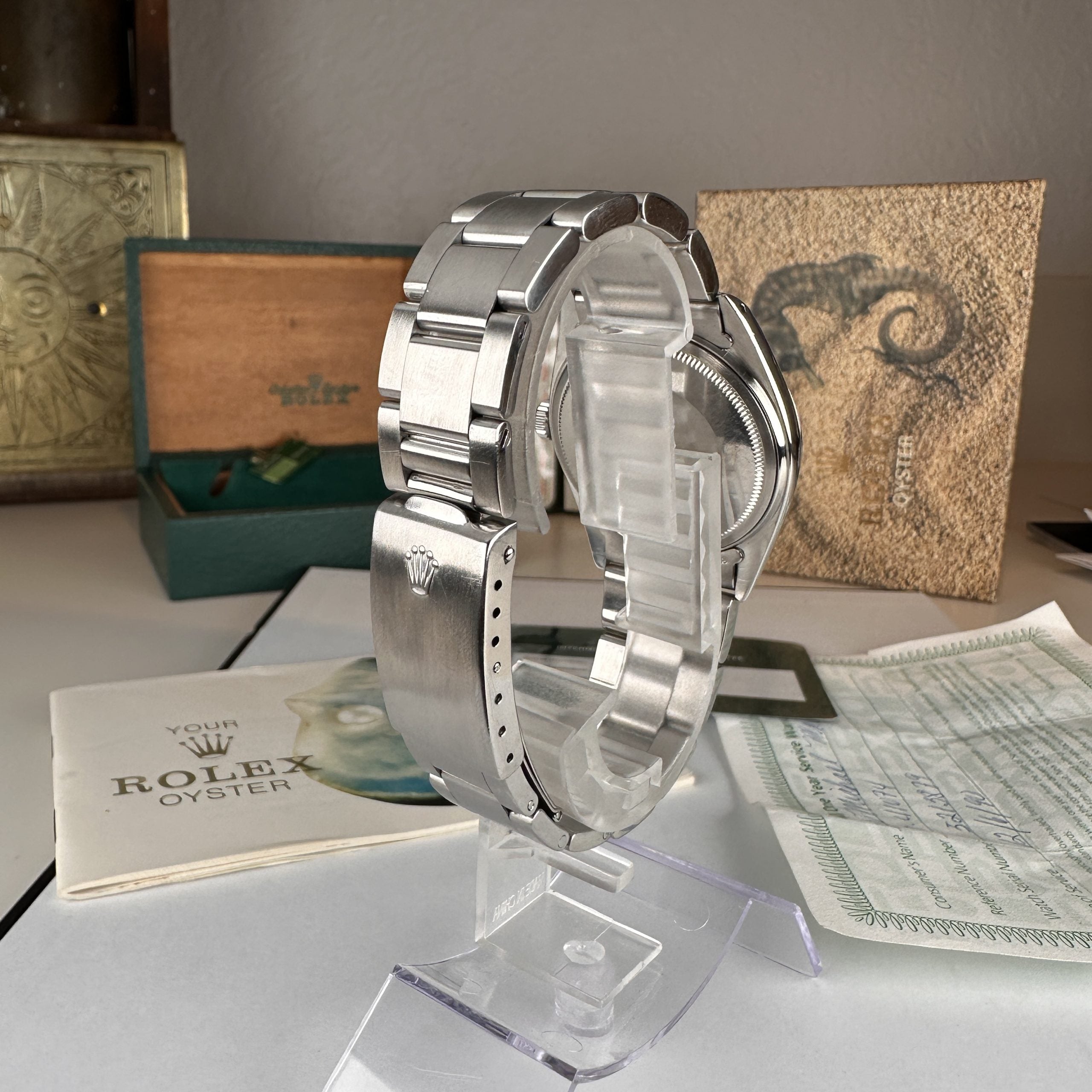 1977 Rolex Datejust 1603 Oyster Bracelet Complete Collectors Set Box and Papers