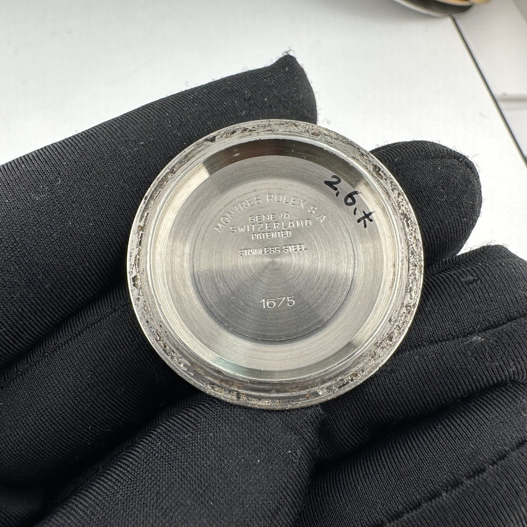 1977 Rolex GMT-Master 1675 Pepsi Original Dial Eggshell Patina