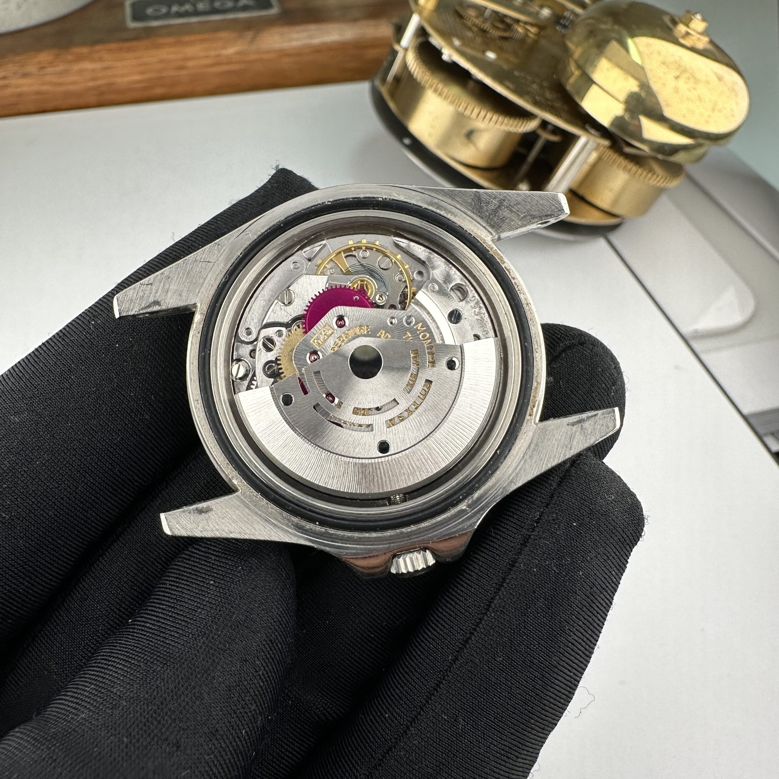 1968 Rolex GMT-Master 1675 Pepsi Original Dial Creamy Patina