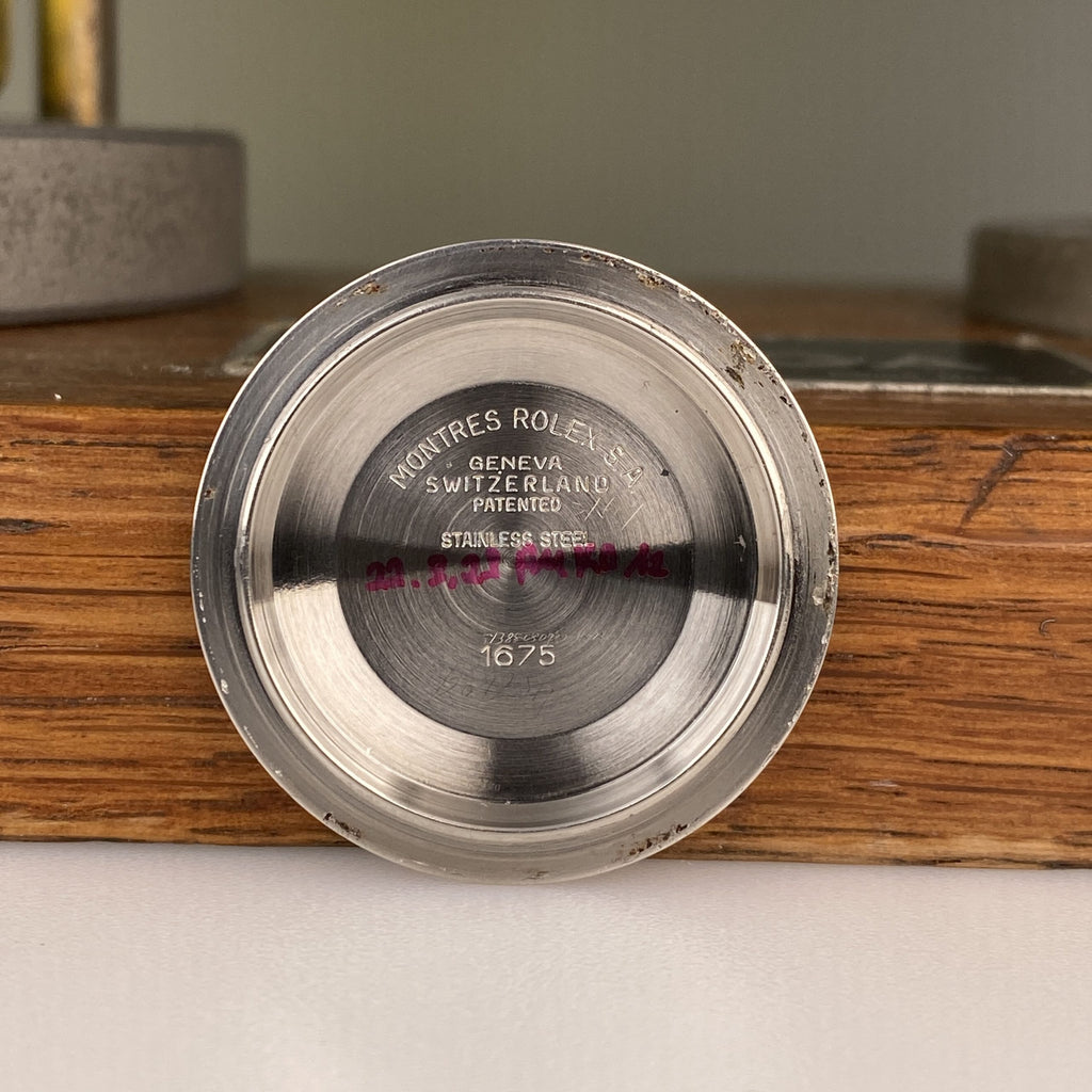 1978 Rolex GMT-Master 1675 Pepsi Original Dial Creamy Patina