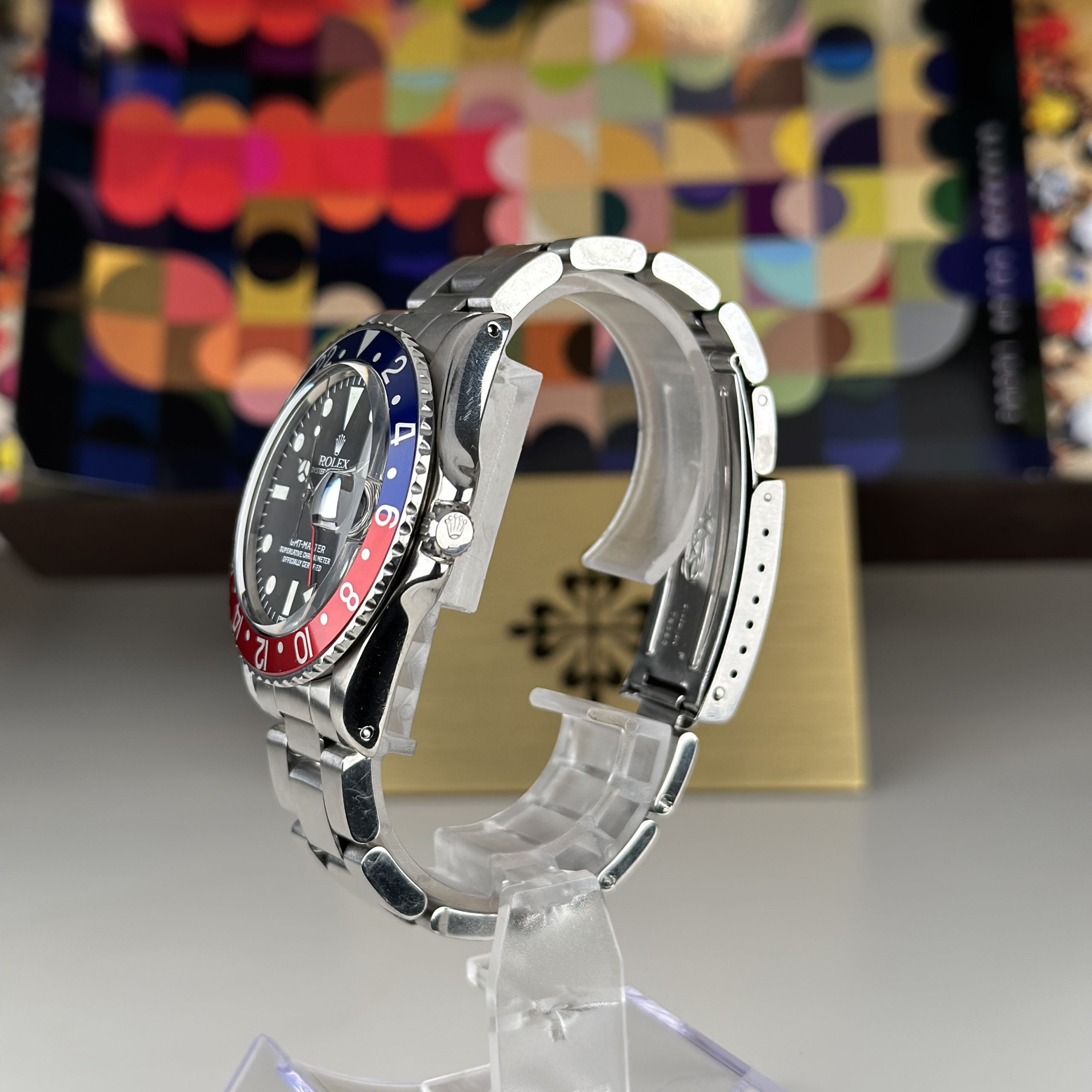 1978 Rolex GMT-Master 1675 Pepsi serviced in 2023