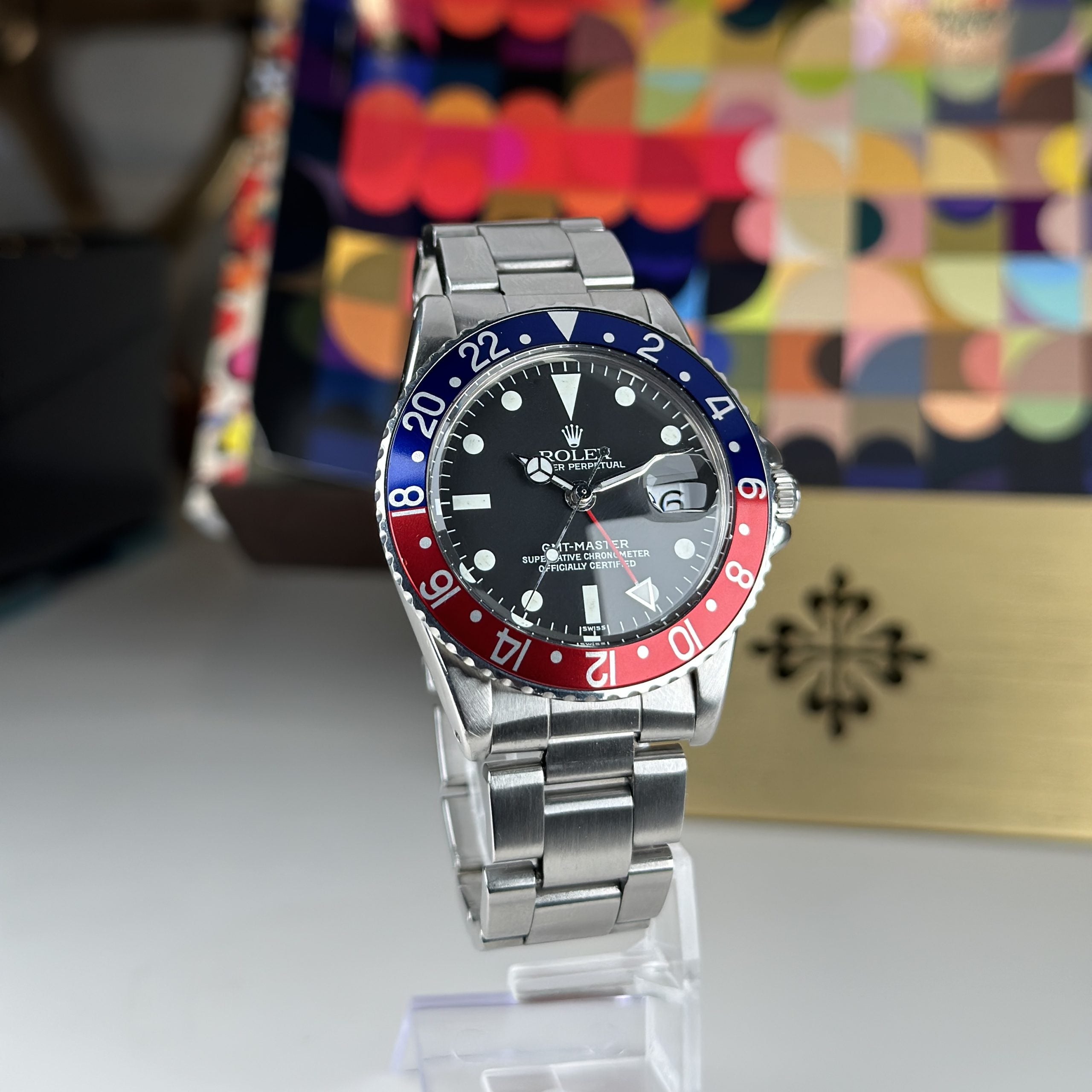 1978 Rolex GMT-Master 1675 Pepsi serviced in 2023