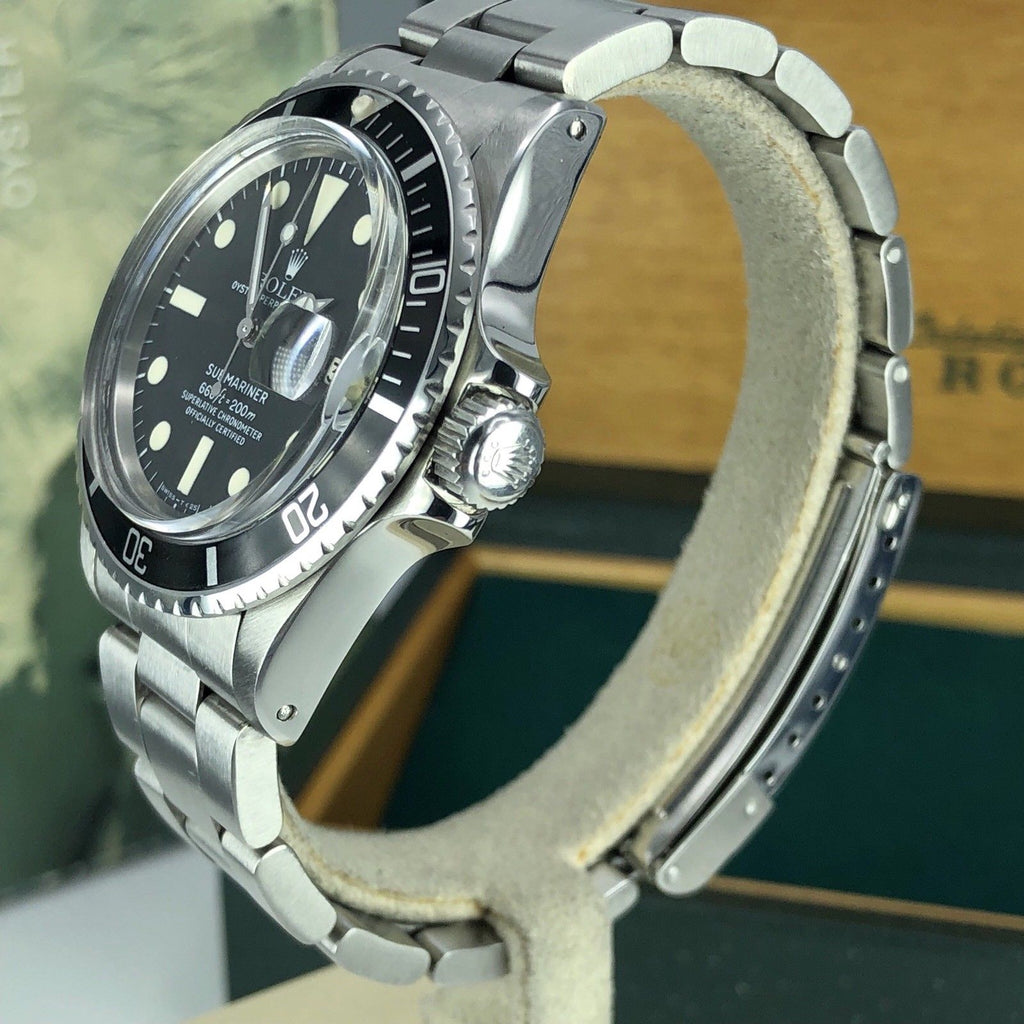 1978 Vintage Rolex Submariner 1680 Untouched Creamy Dial Mk2 W Box