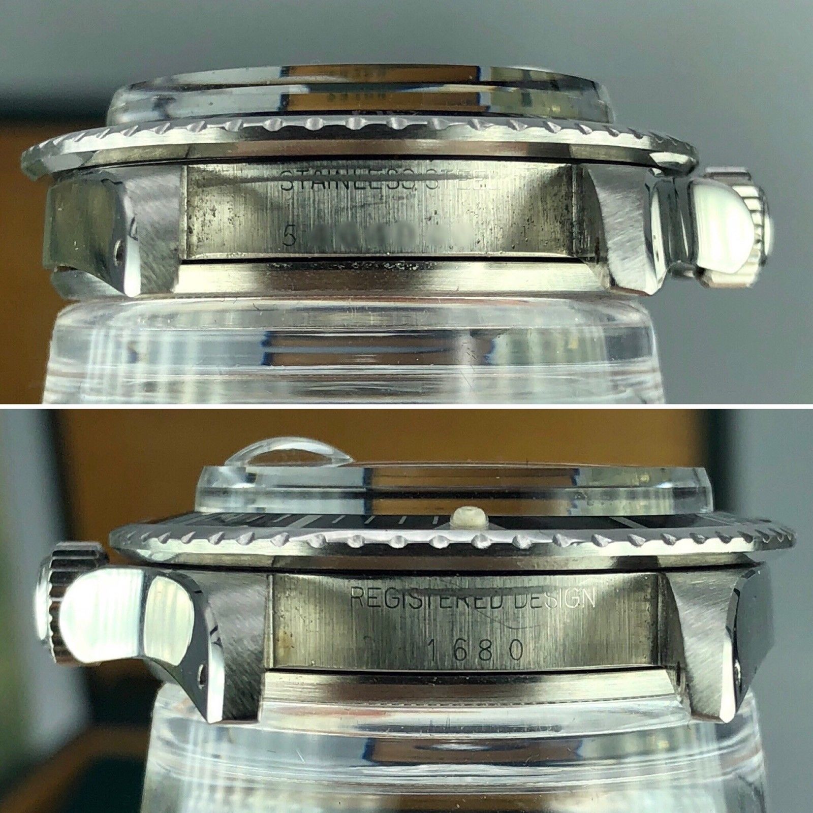 1978 Vintage Rolex Submariner 1680 Untouched Creamy Dial Mk2 W Box