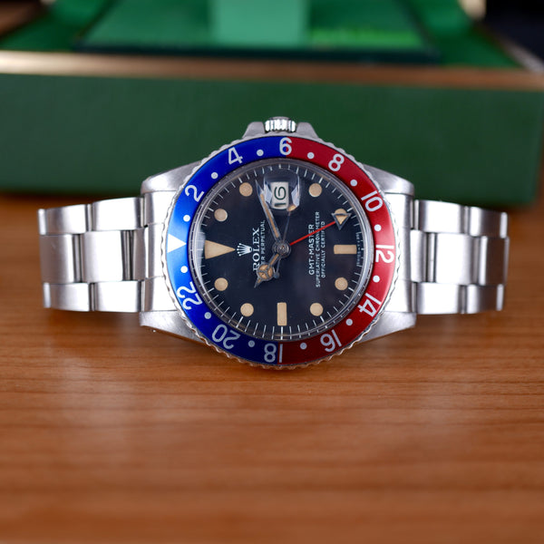 Rolex GMT-Master 1675 Original Dial hand insert & bracelet
