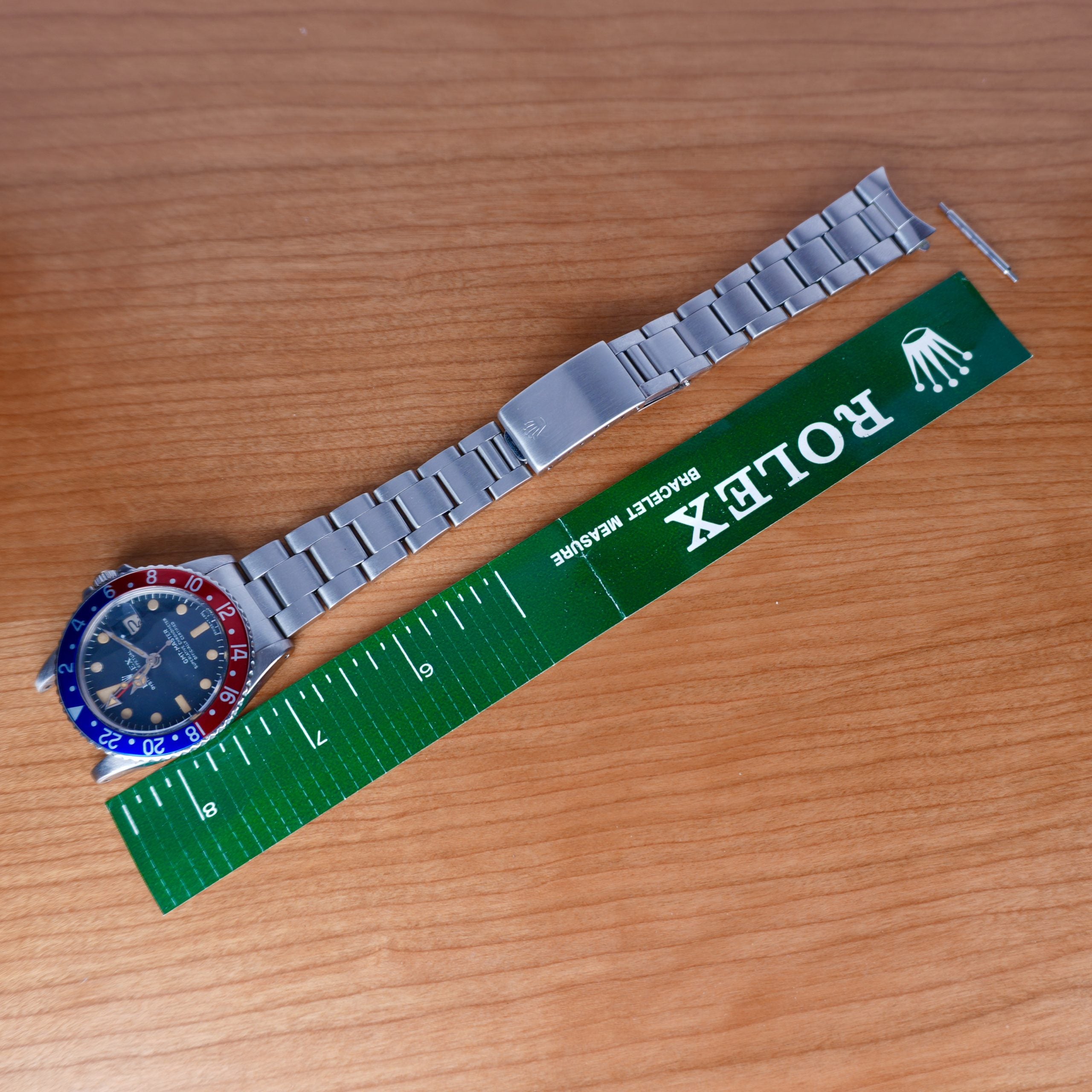 Rolex GMT-Master 1675 Original Dial hand insert & bracelet