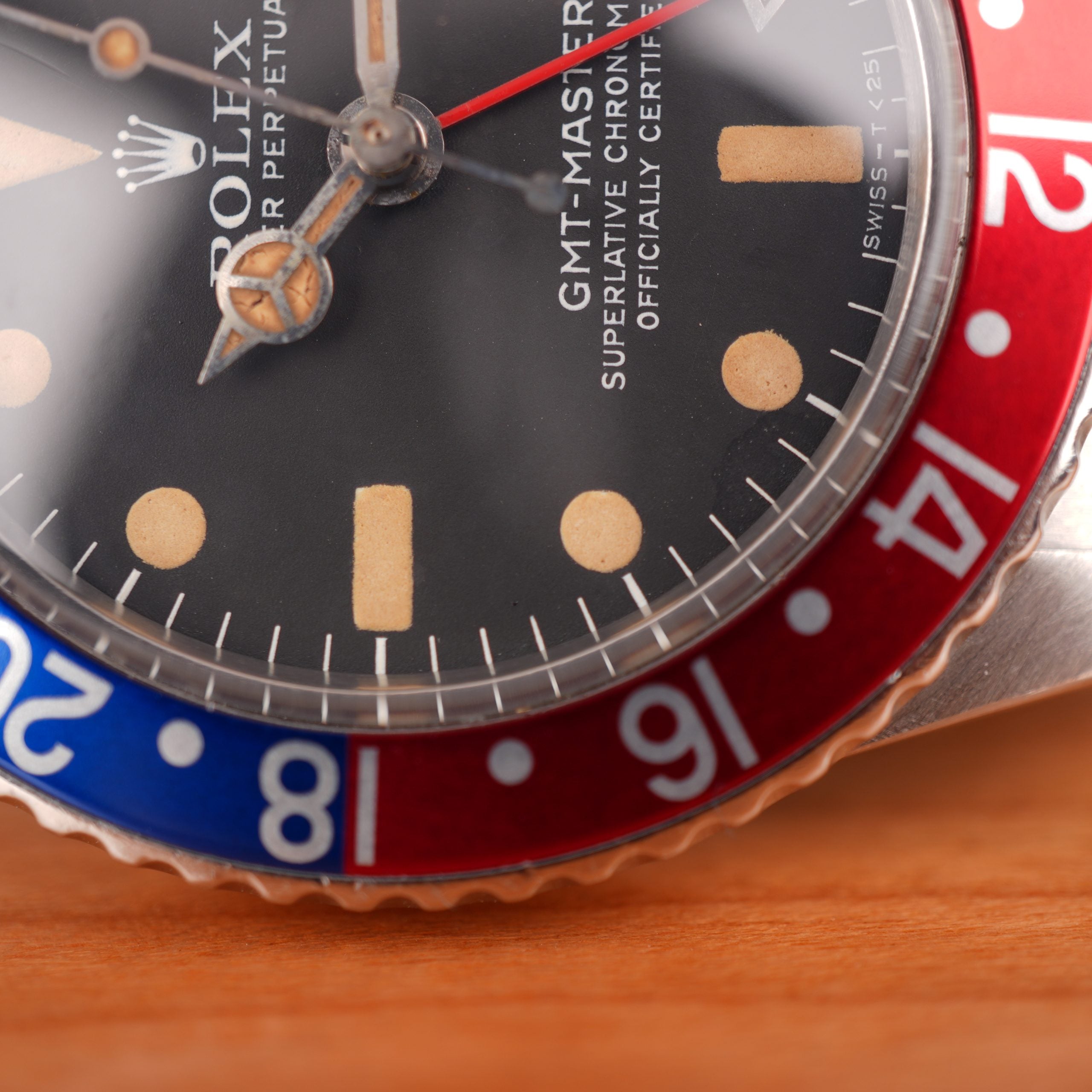Rolex GMT-Master 1675 Original Dial hand insert & bracelet