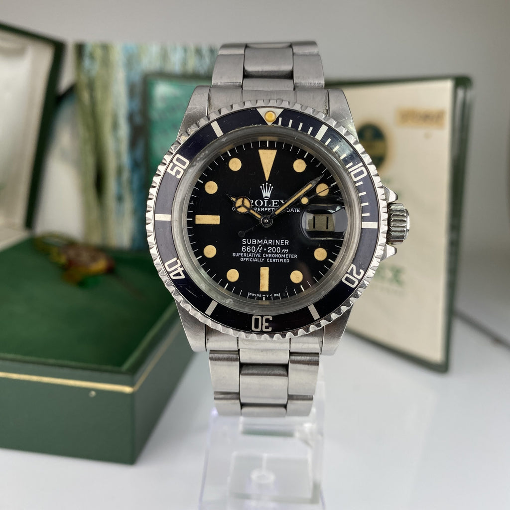 1979 Rolex Submariner 1680 MKIII Dial with Box & Papers Complete